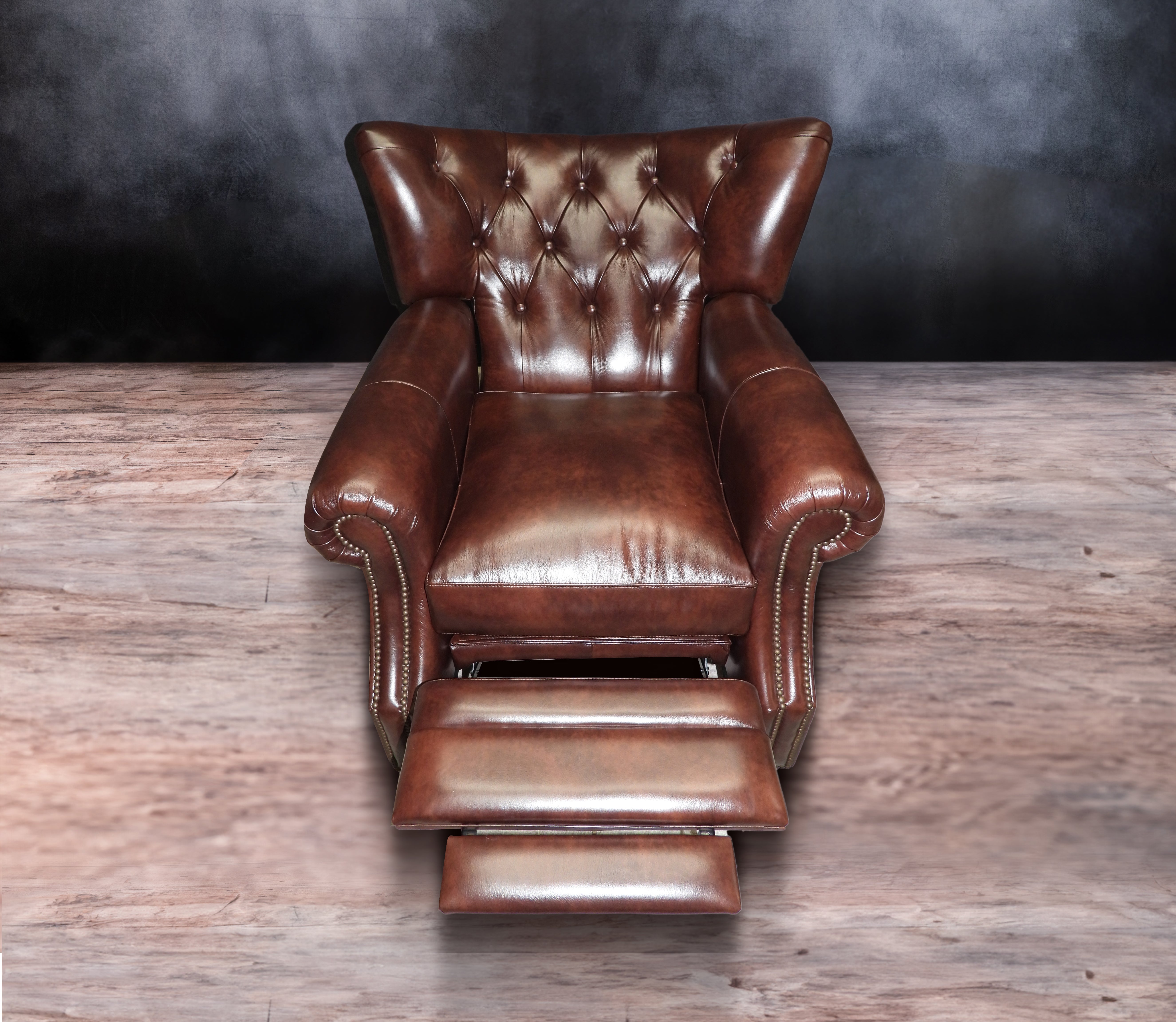 AFICIONADO LEATHER RECLINER CHAIR