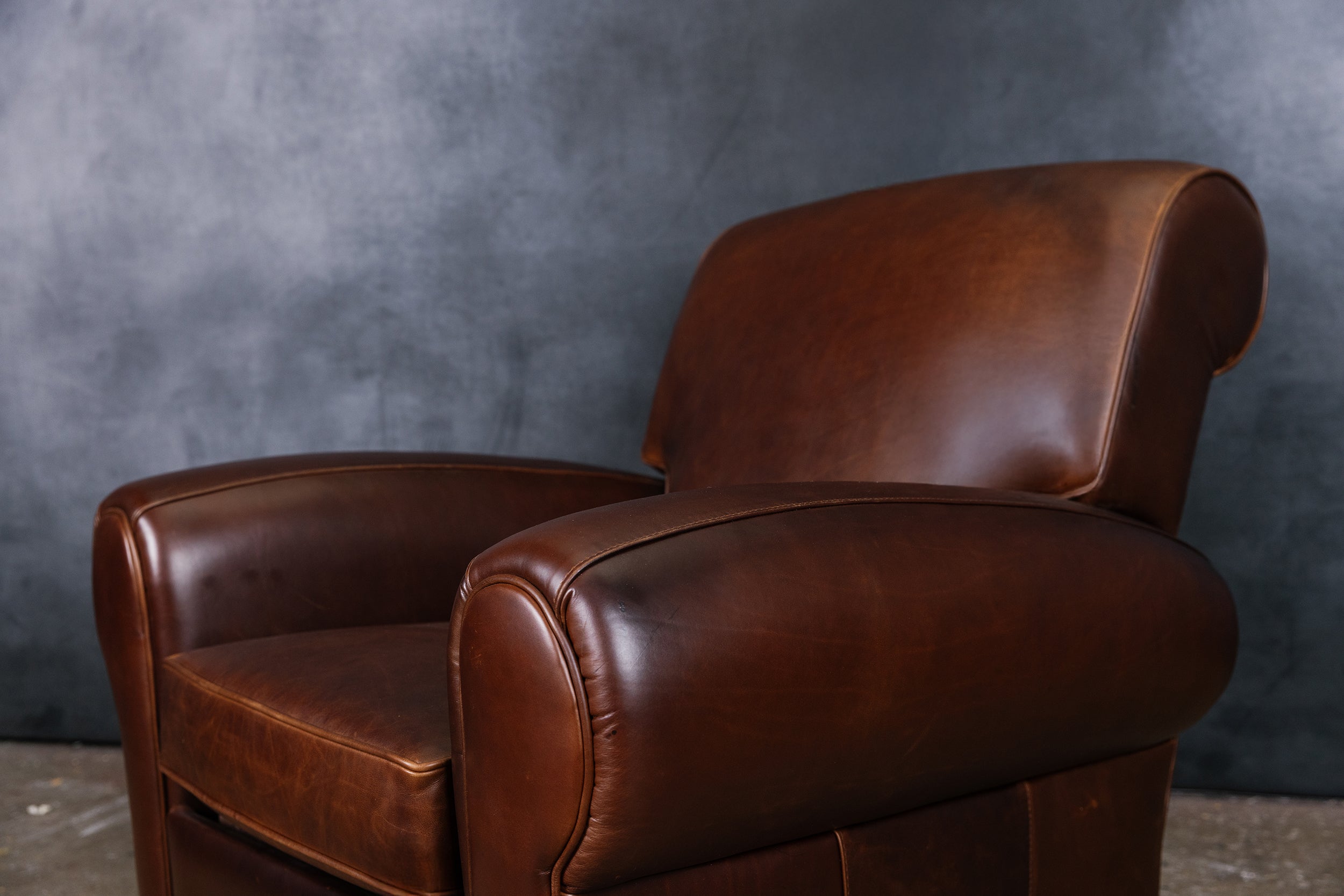 FAUTEUIL INCLINABLE EN CUIR ANTONIO