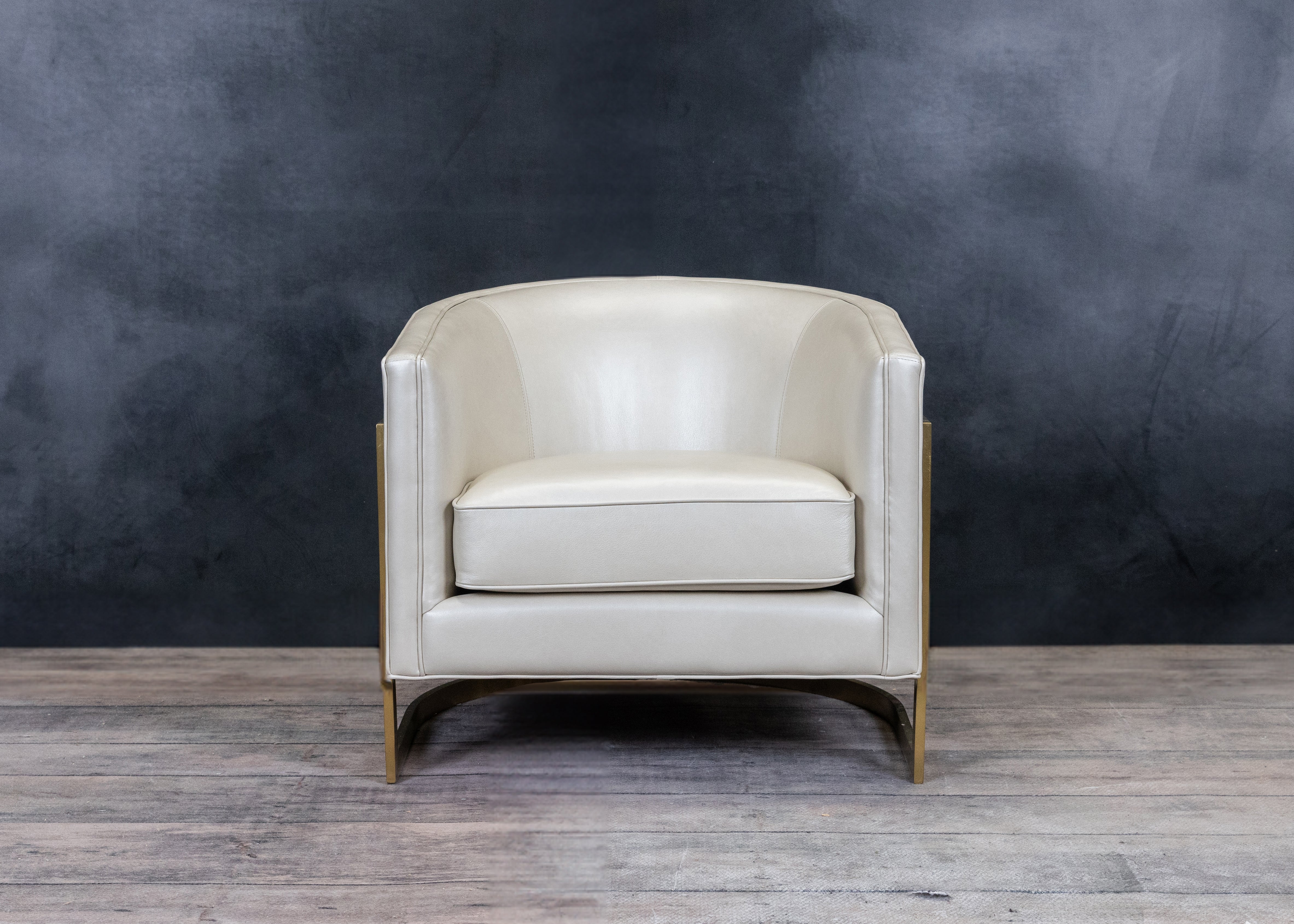 FAUTEUIL EN CUIR AUDREY
