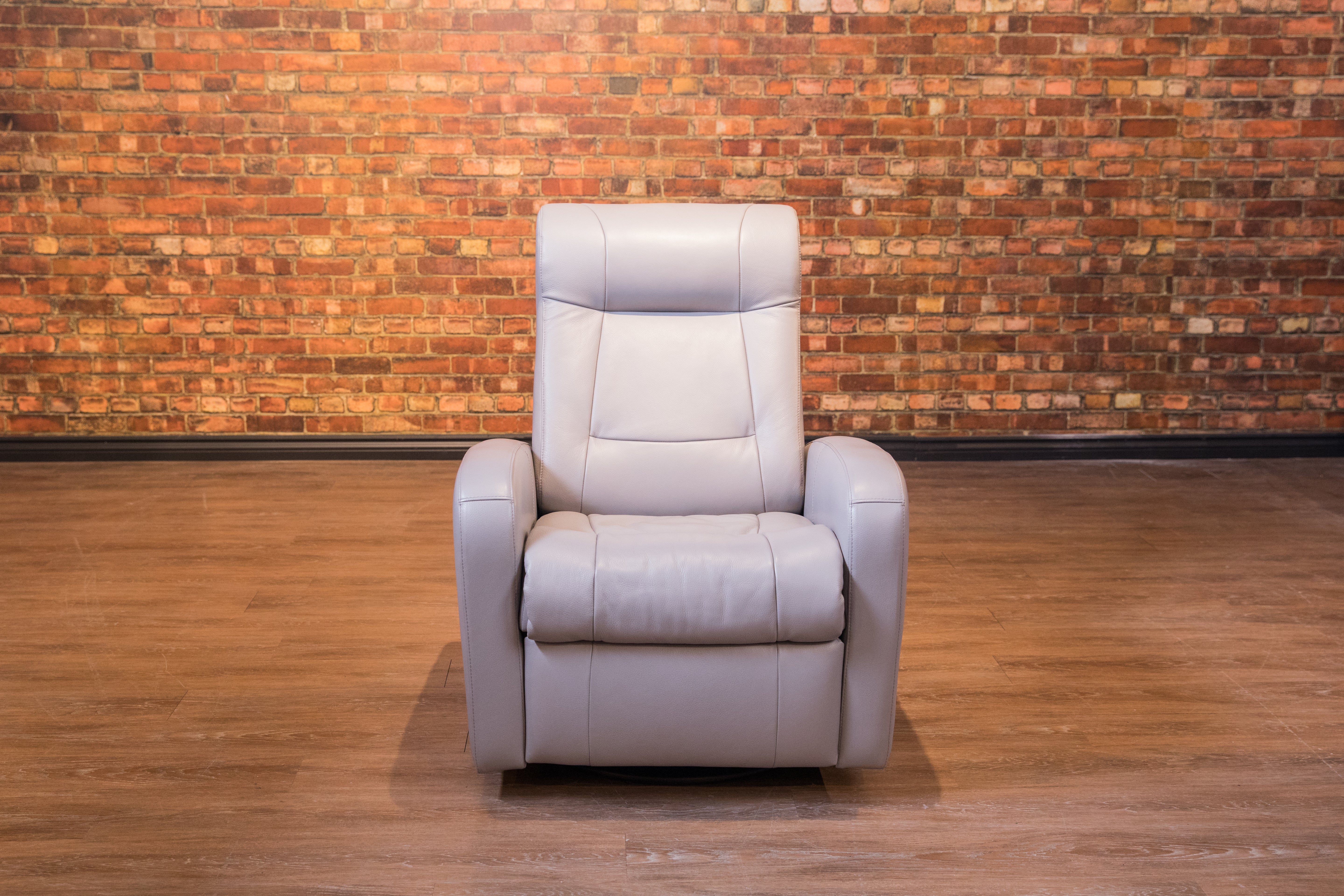 FAUTEUIL INCLINABLE EN CUIR IOWA