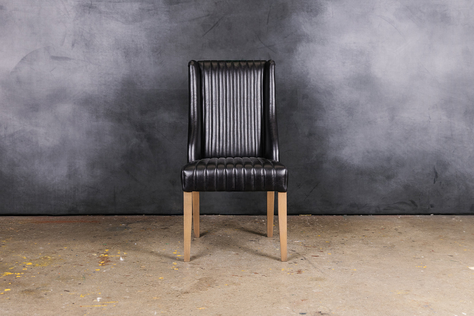 THUNDERBIRD LEATHER DINING CHAIR