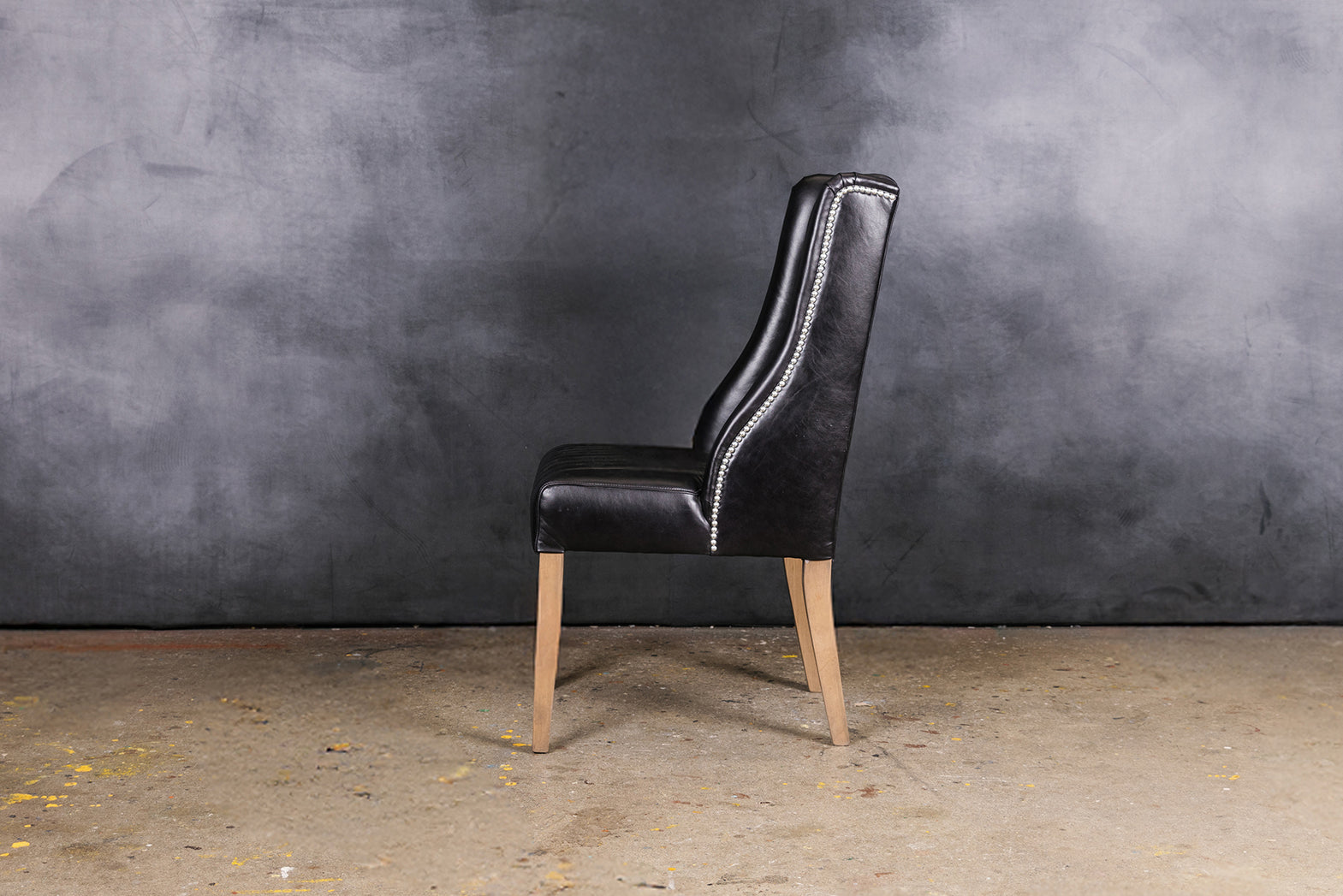 THUNDERBIRD LEATHER DINING CHAIR