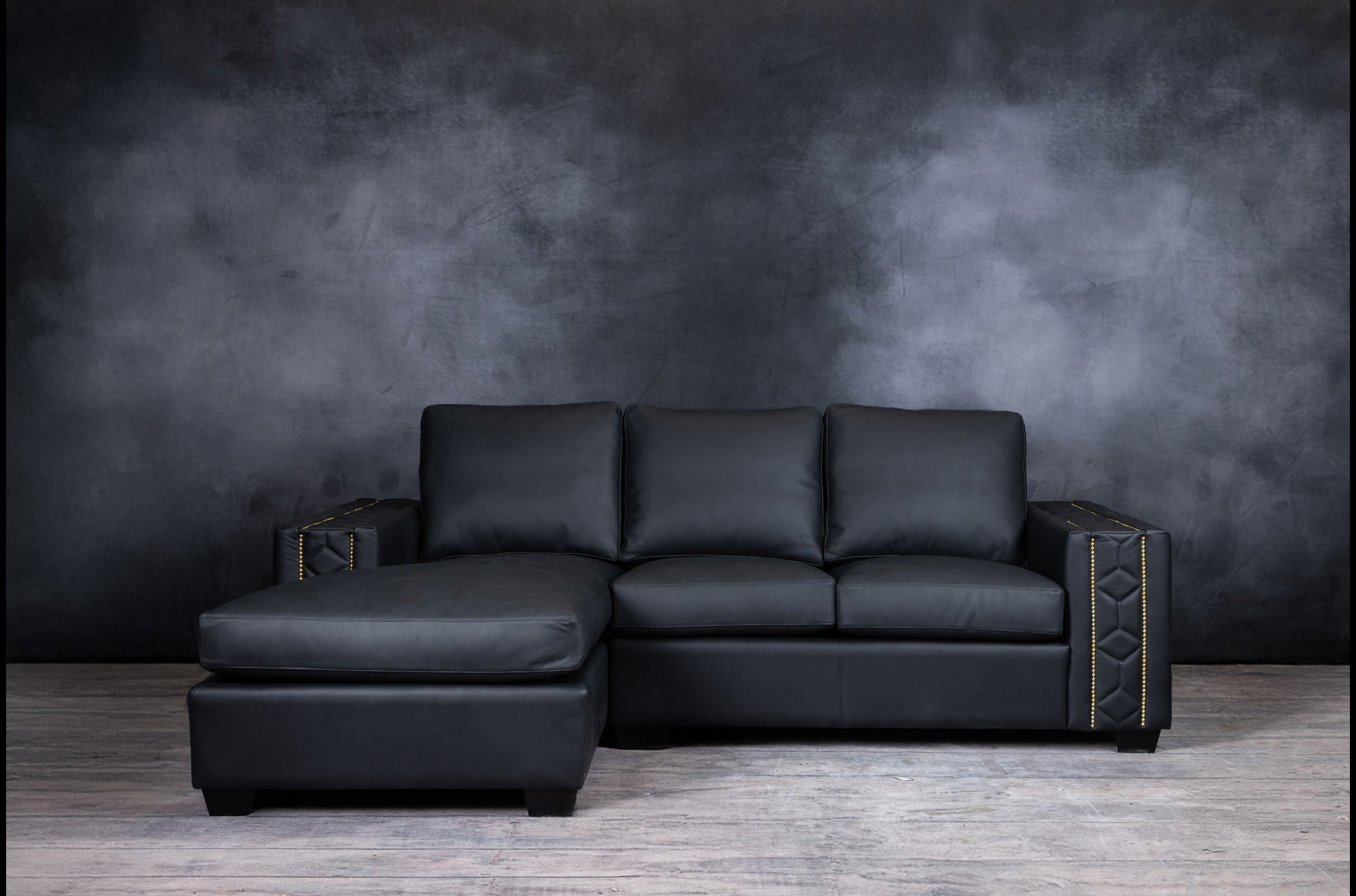 CHAISE LONGUE EN CUIR RALPH