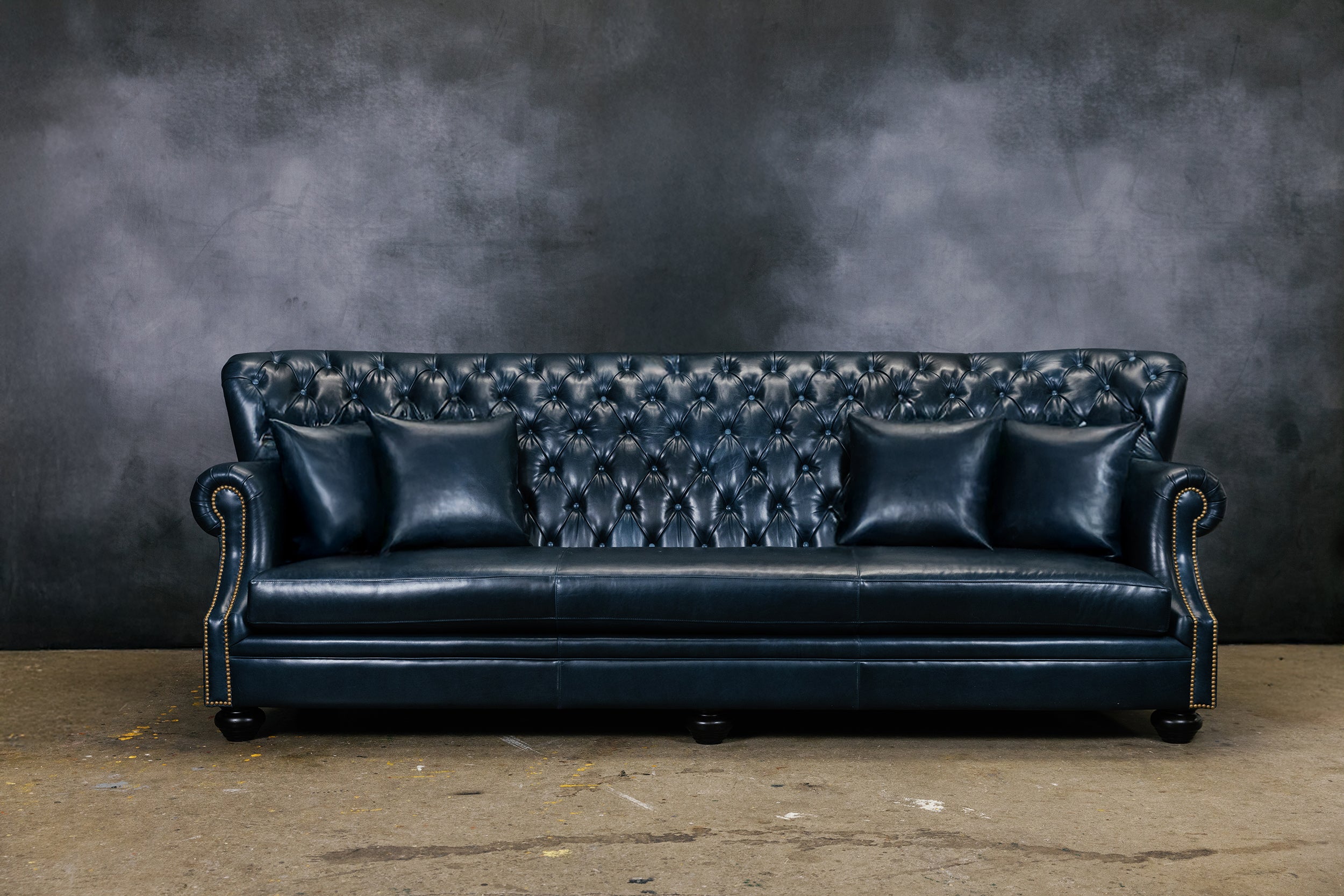 Canapé en cuir pour écrivains