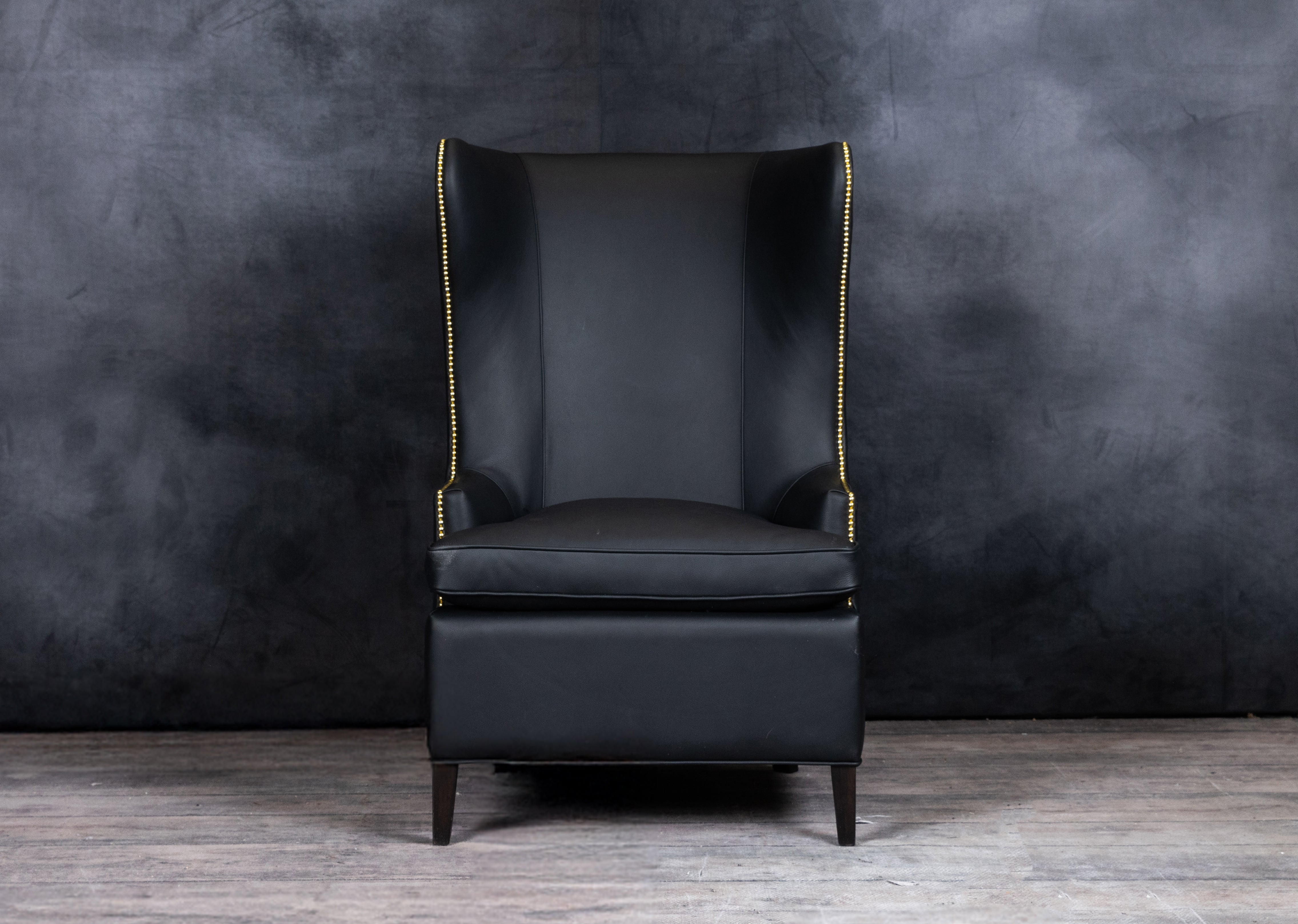 SIR GALAHAD LEATHER CHAIR