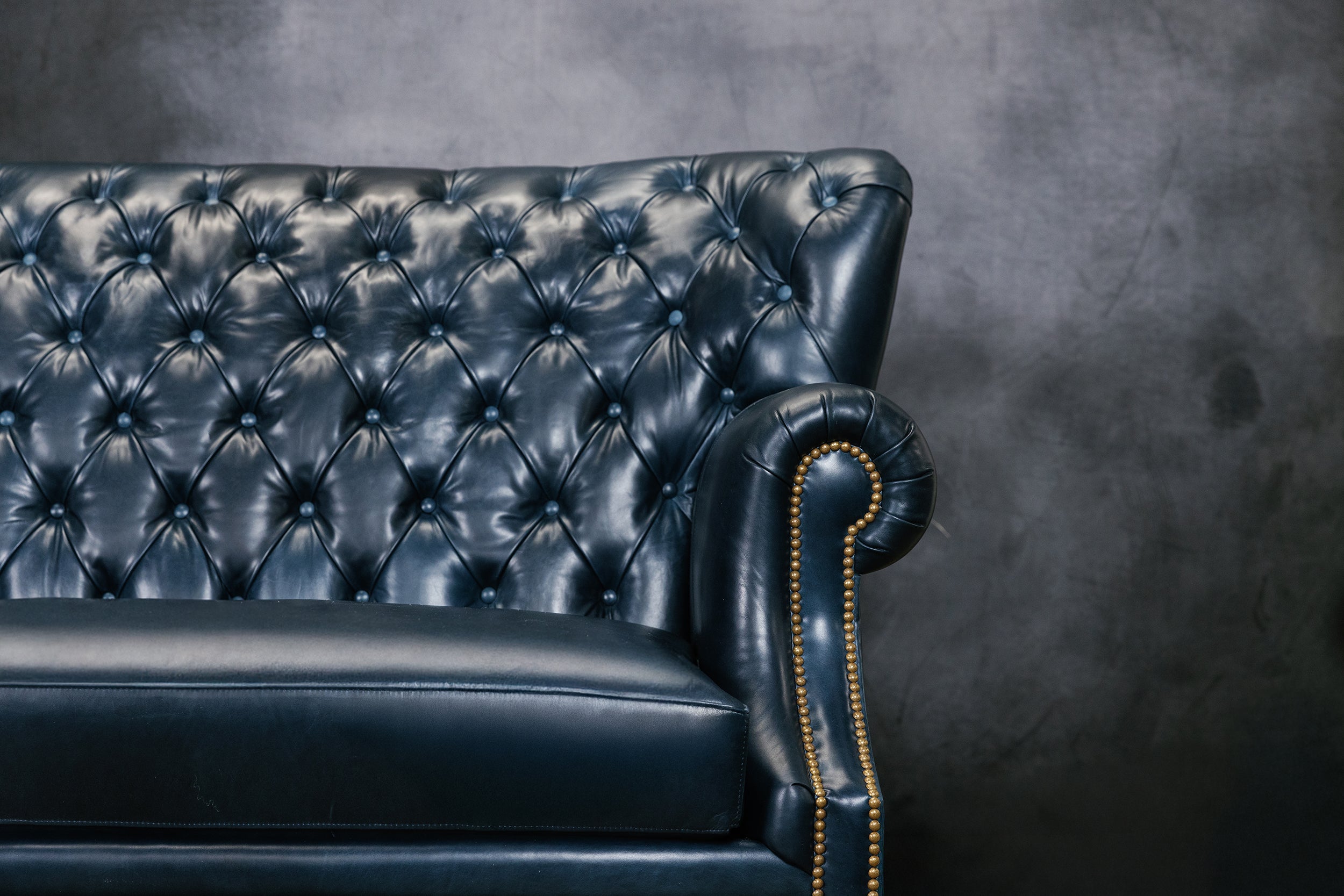 Canapé en cuir pour écrivains