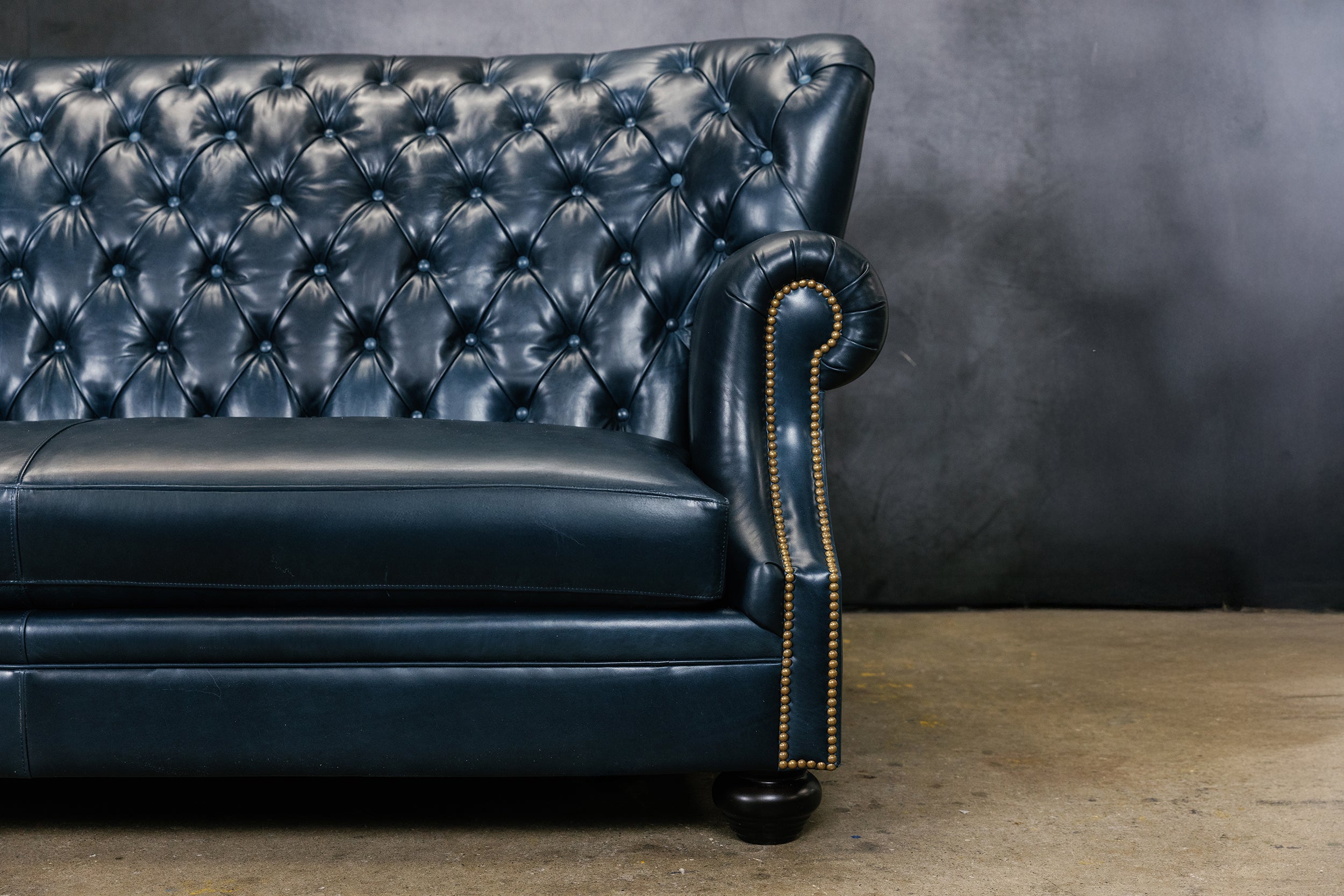 Canapé en cuir pour écrivains