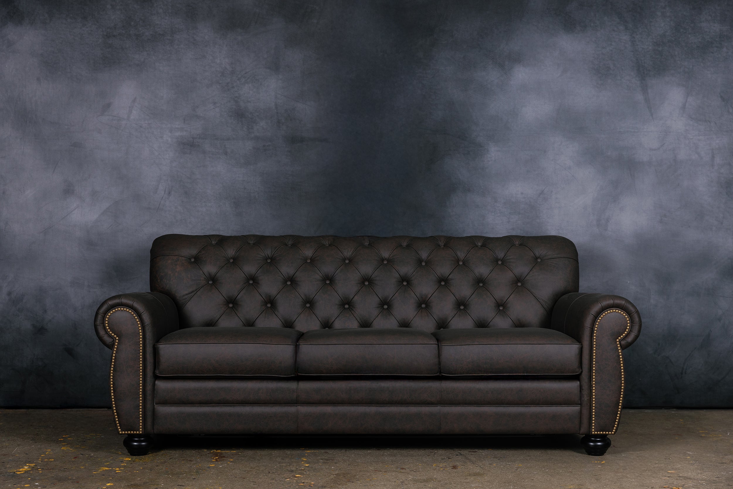 CANAPÉ-LIT WESTMINSTER EN CUIR QUEEN