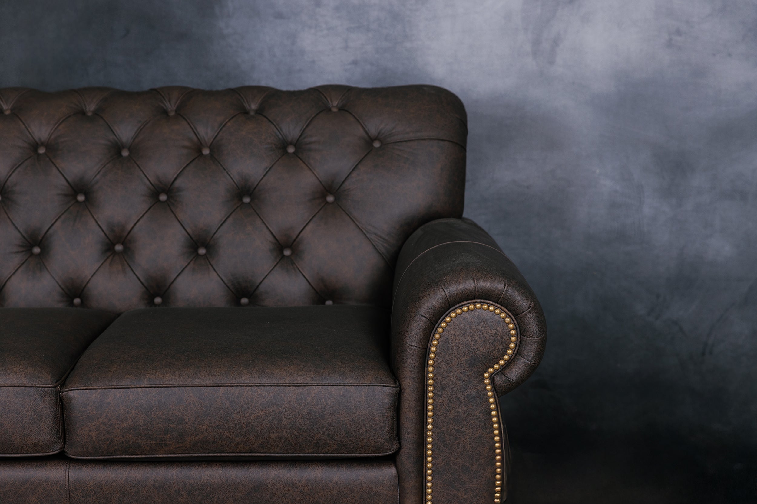 CANAPÉ-LIT WESTMINSTER EN CUIR QUEEN