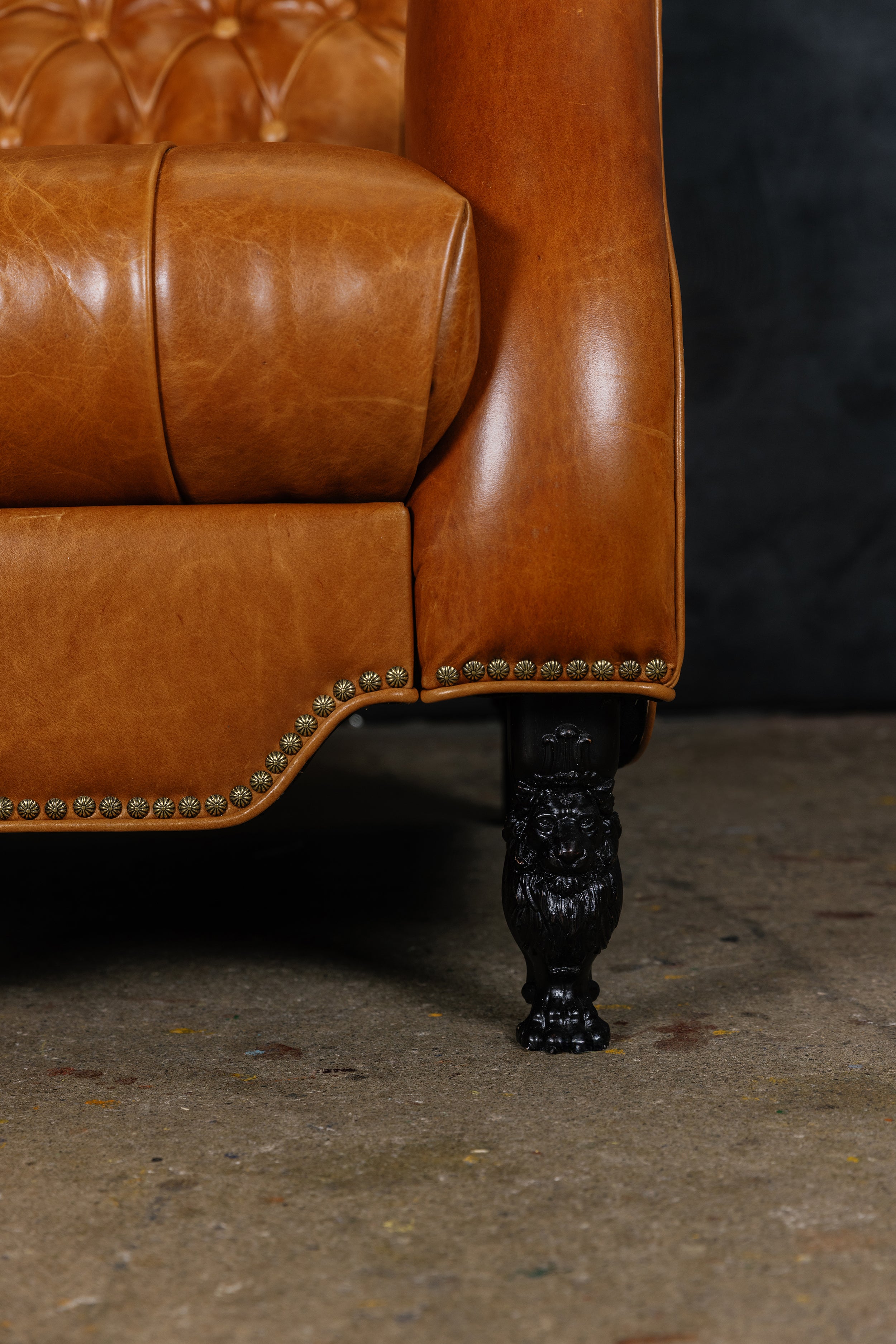 Fauteuil inclinable en cuir Lord Ironwood