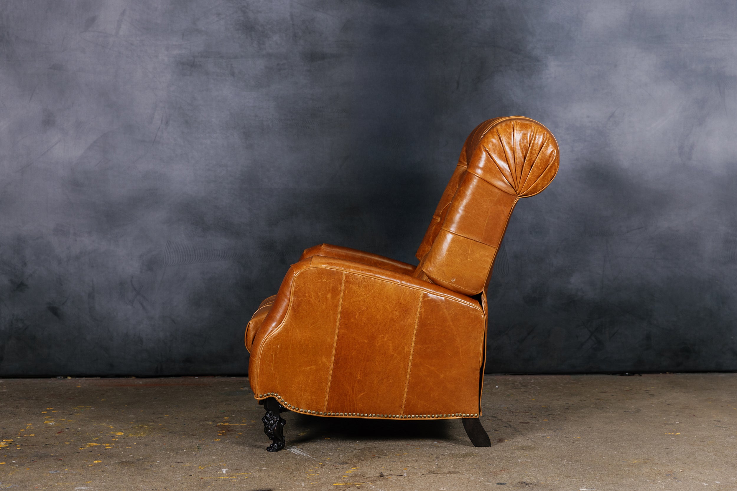 Fauteuil inclinable en cuir Lord Ironwood