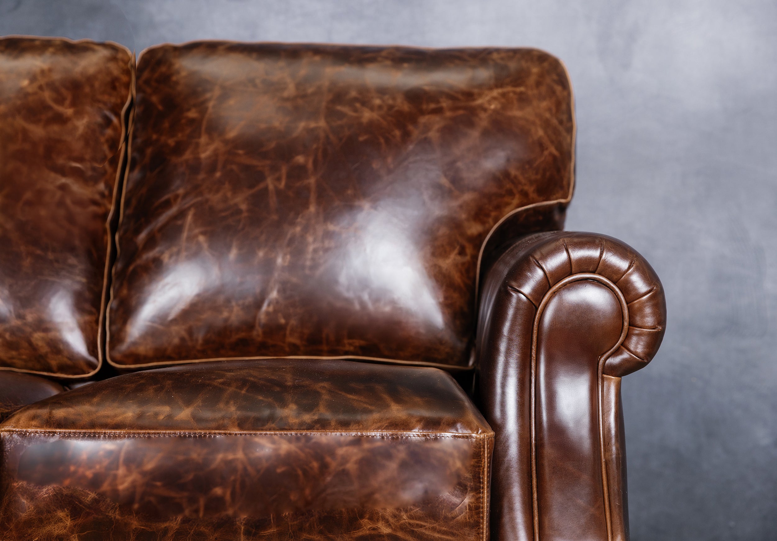 CANAPÉ D'ANGLE EN CUIR TEXAS