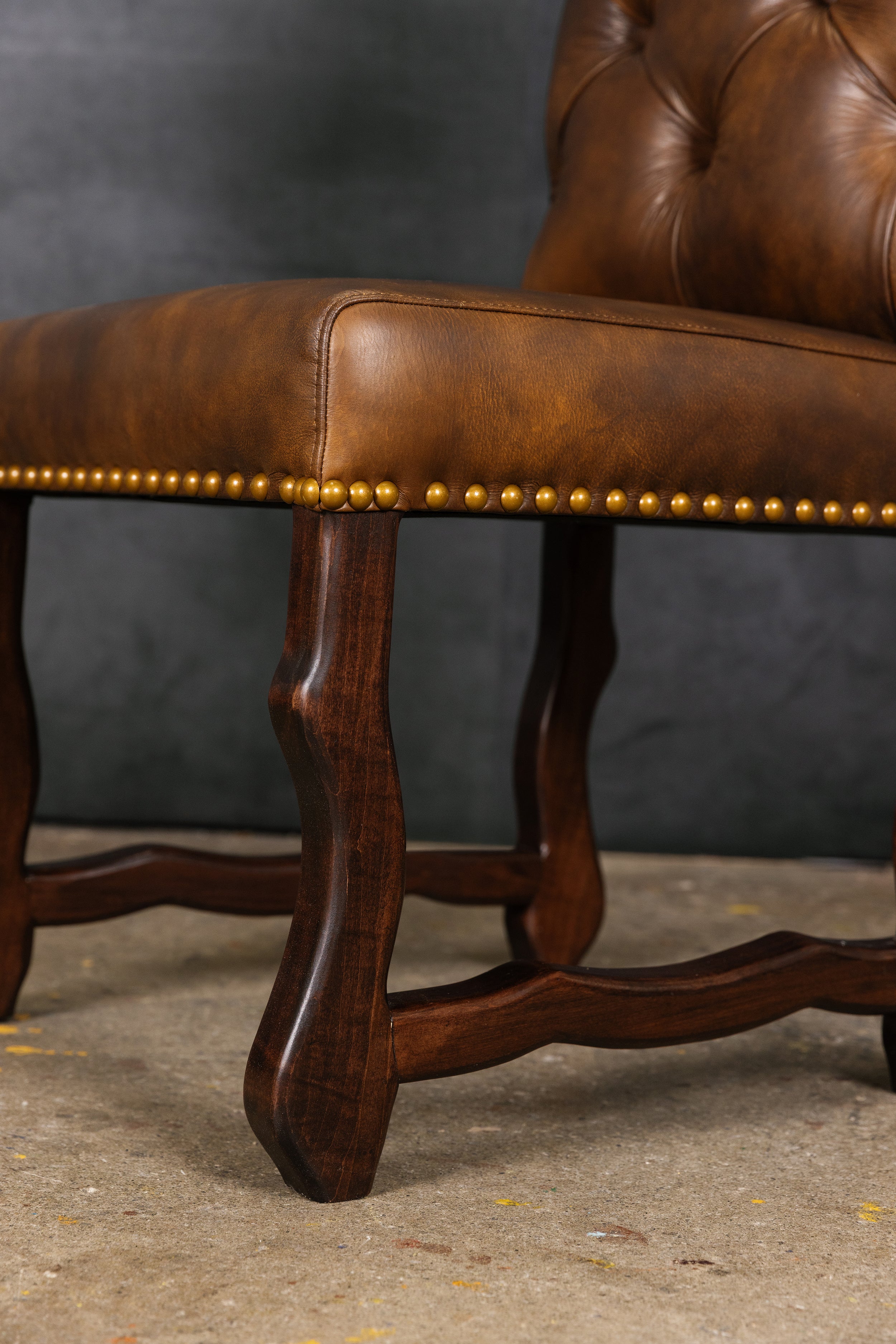CHAISE DE SALLE À MANGER EN CUIR THUNDERBIRD