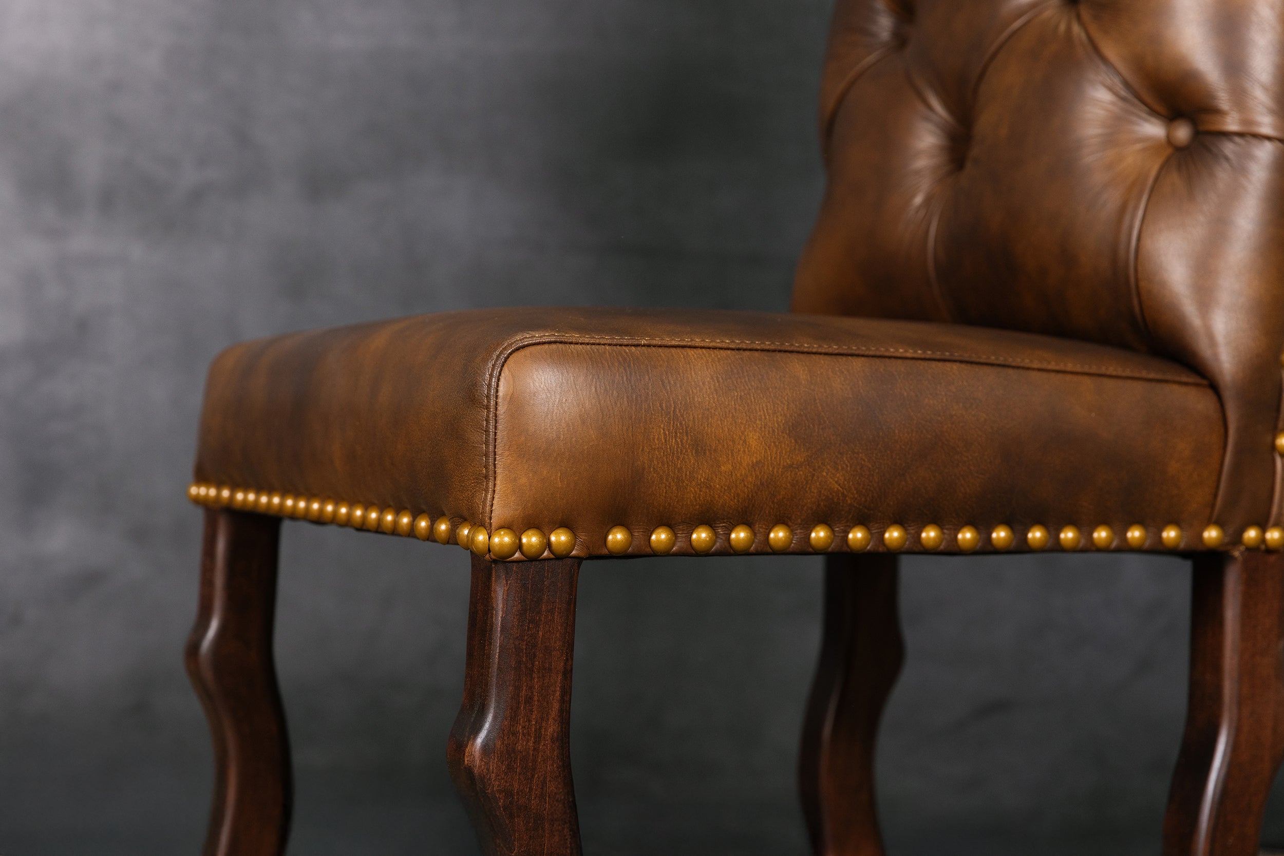 CHAISE DE SALLE À MANGER EN CUIR THUNDERBIRD