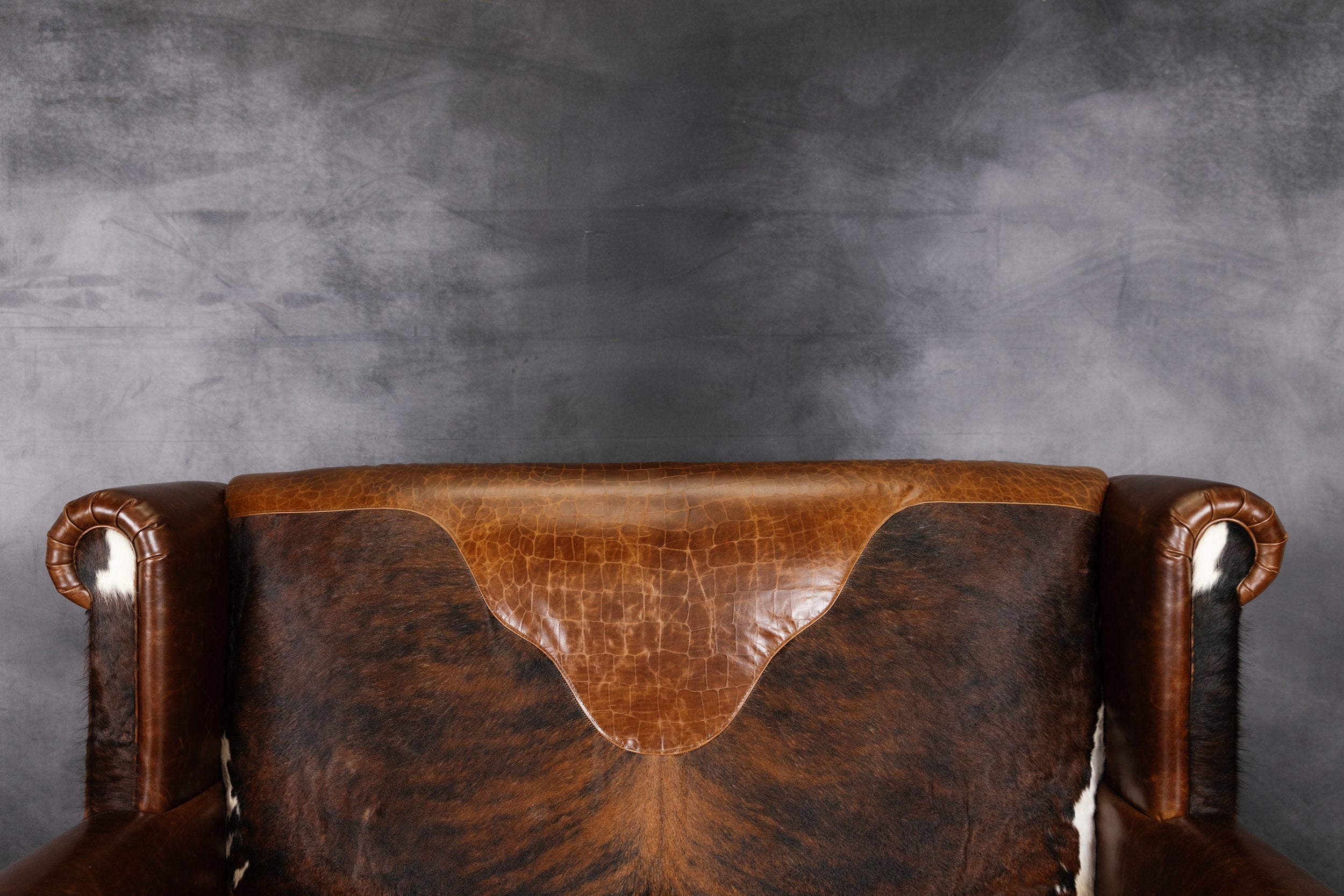 The Brindle & Saddle Sofa