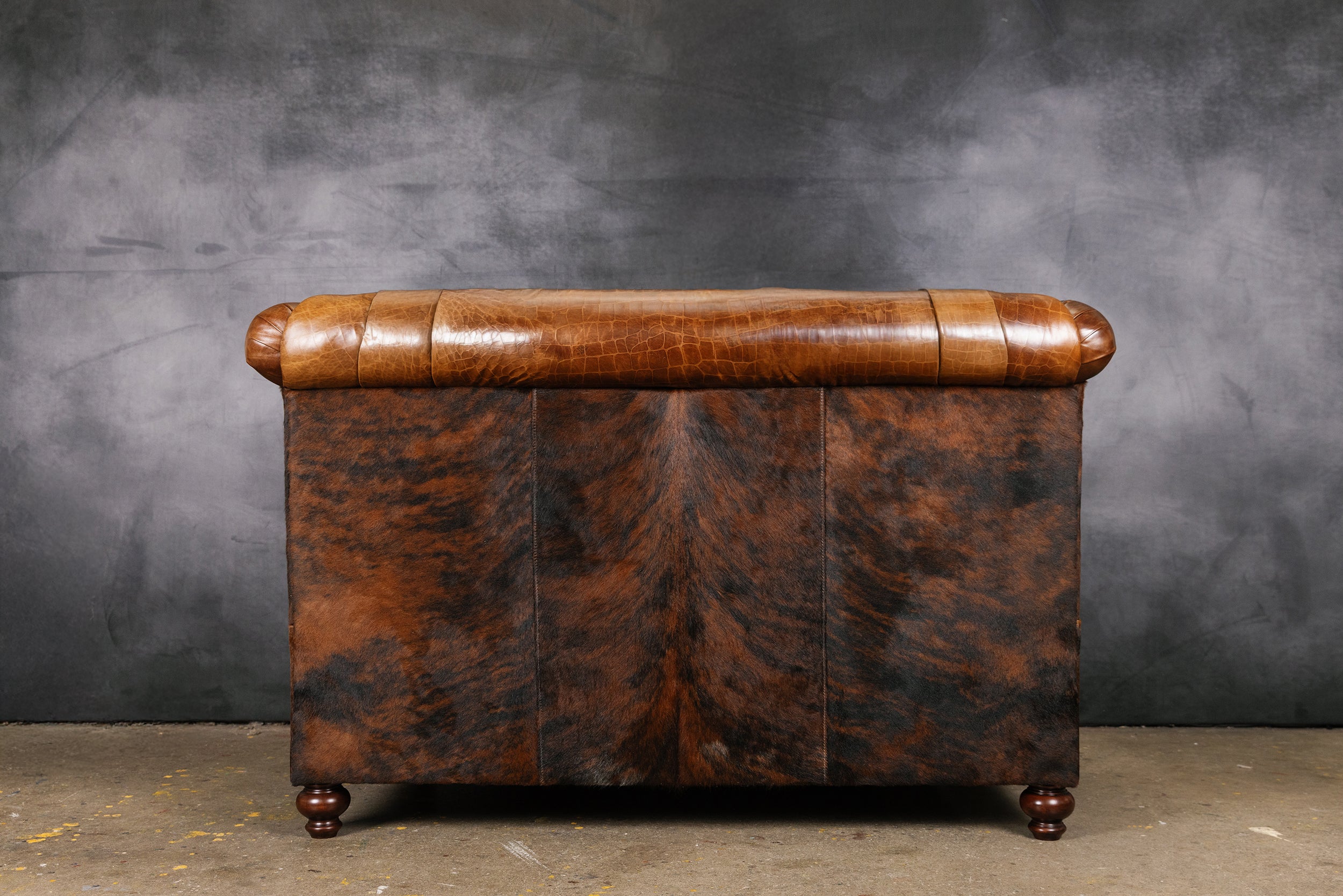 The Brindle & Saddle Sofa