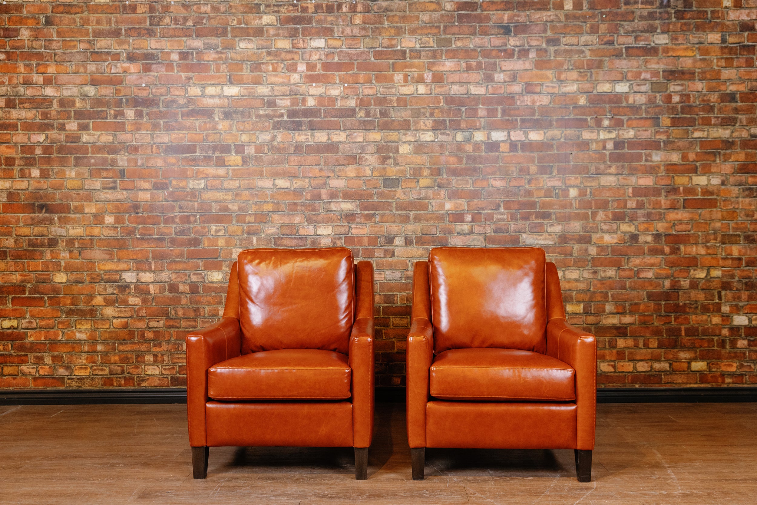PARLOUR CHAIRS AS IS IN PREMIUM LEATHER