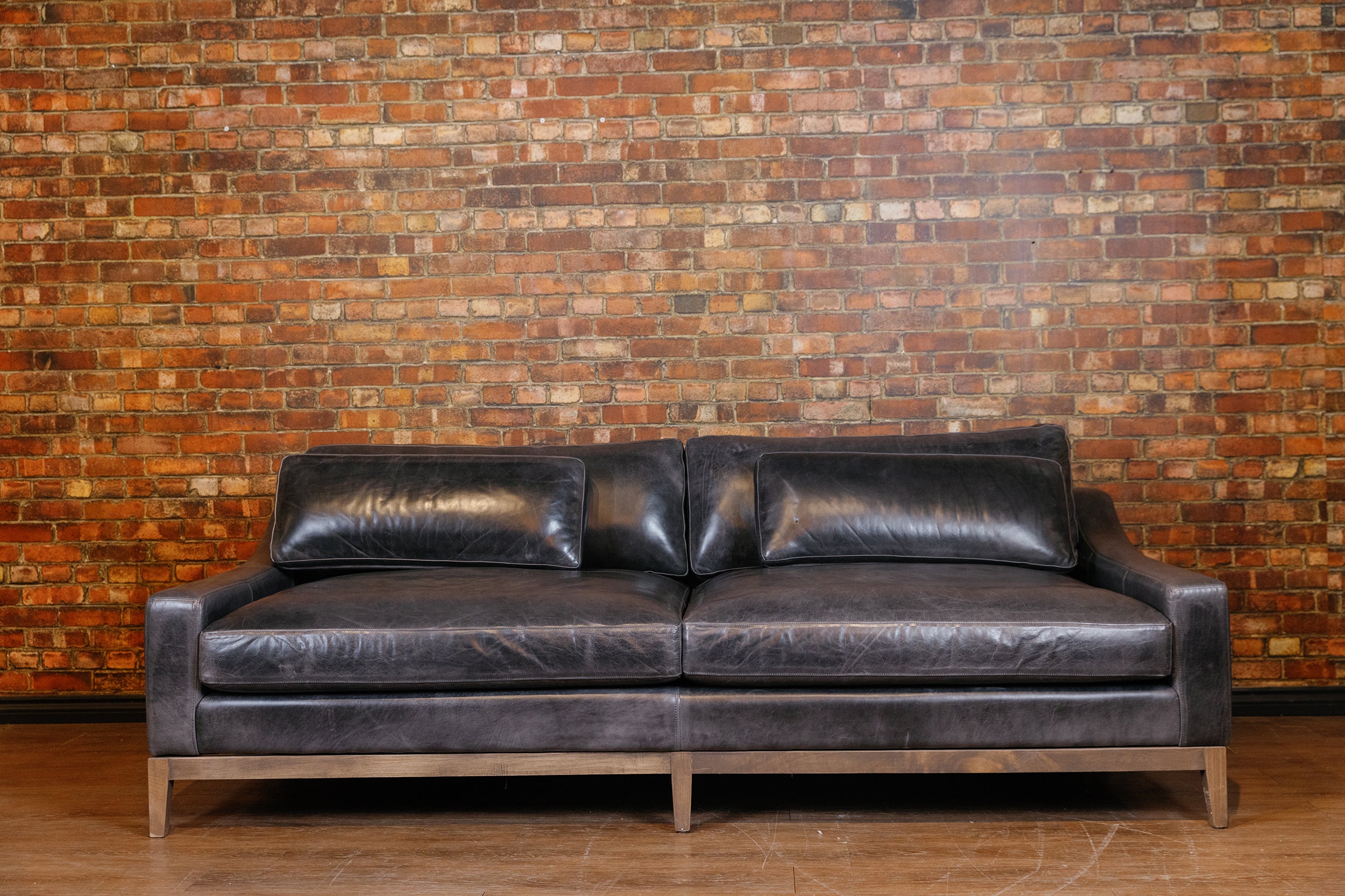 ITALIA SLOPE SOFA 108 INCH FLOOR MODEL
