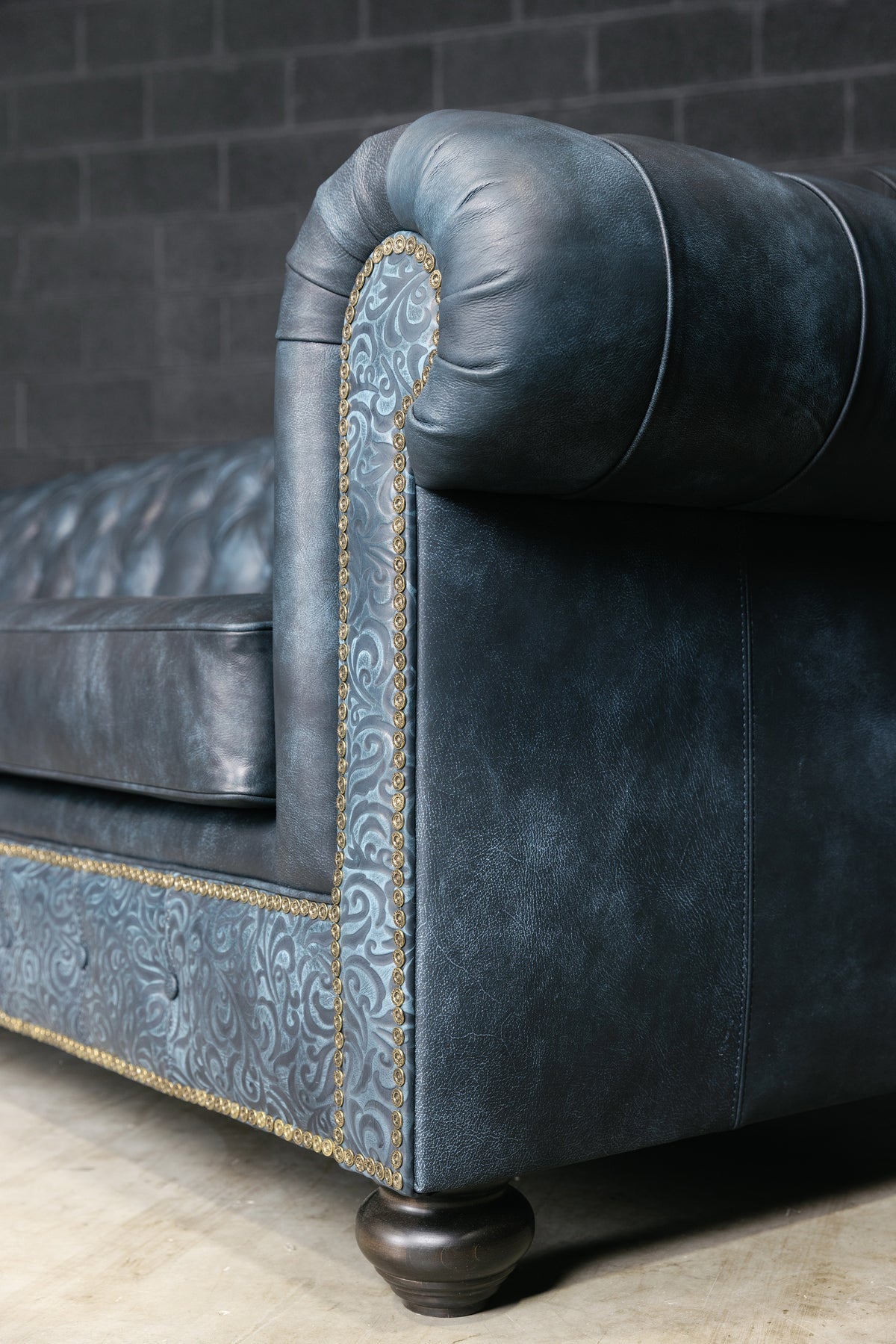 CANAPÉ D'ANGLE EN CUIR TORINO LIMITED