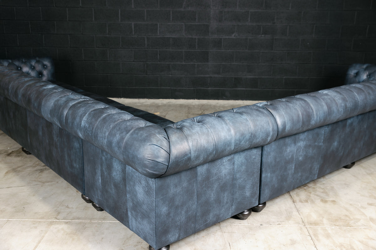 CANAPÉ D'ANGLE EN CUIR TORINO LIMITED