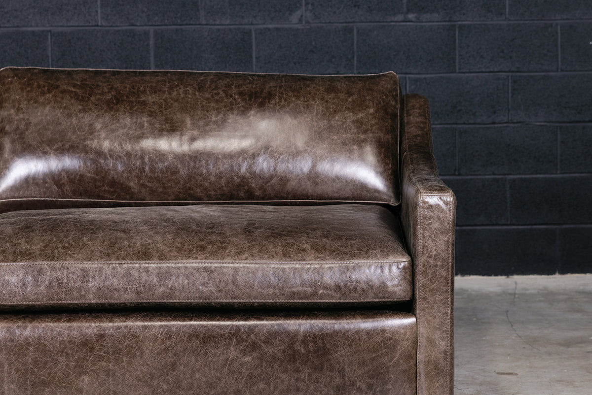 THE BRUGES LEATHER SOFA