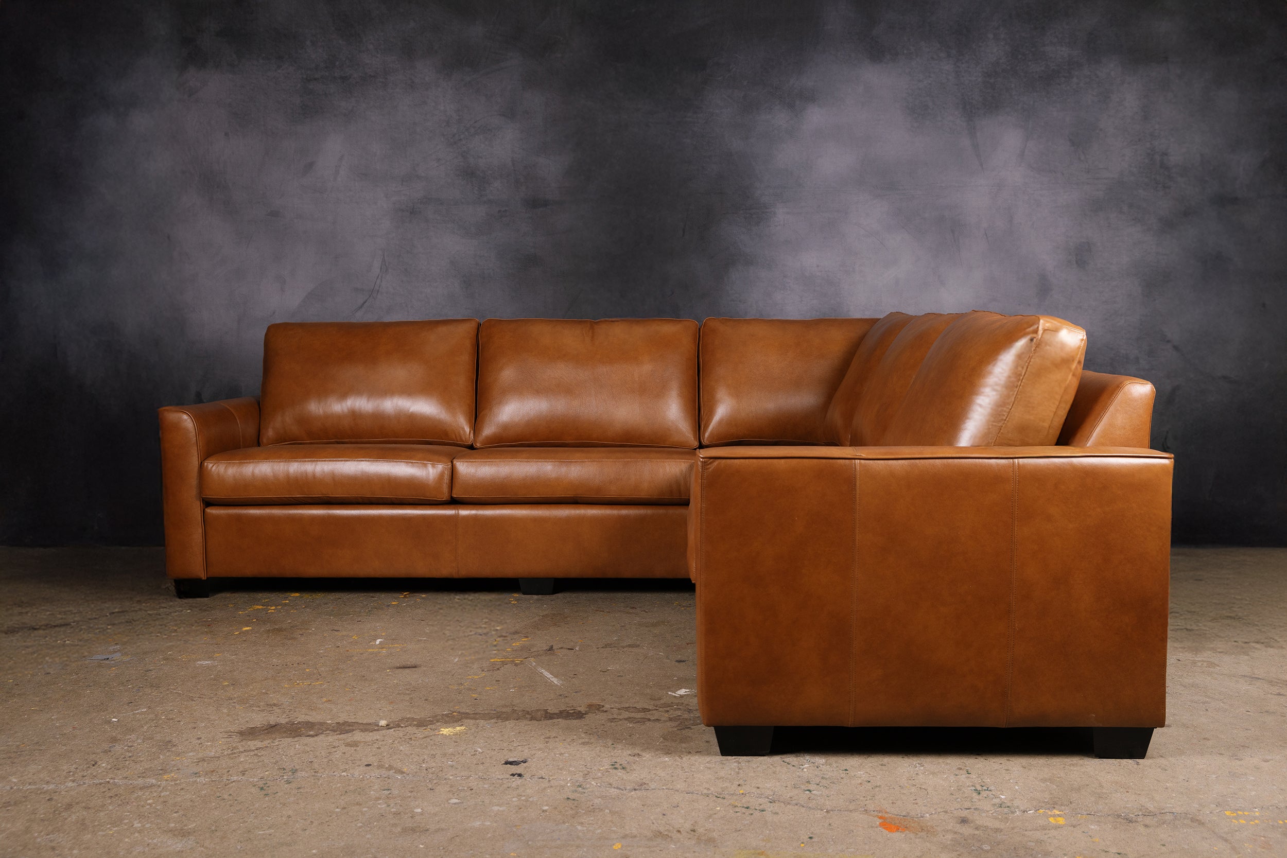 TORINO LIMITED LEATHER SECTIONAL