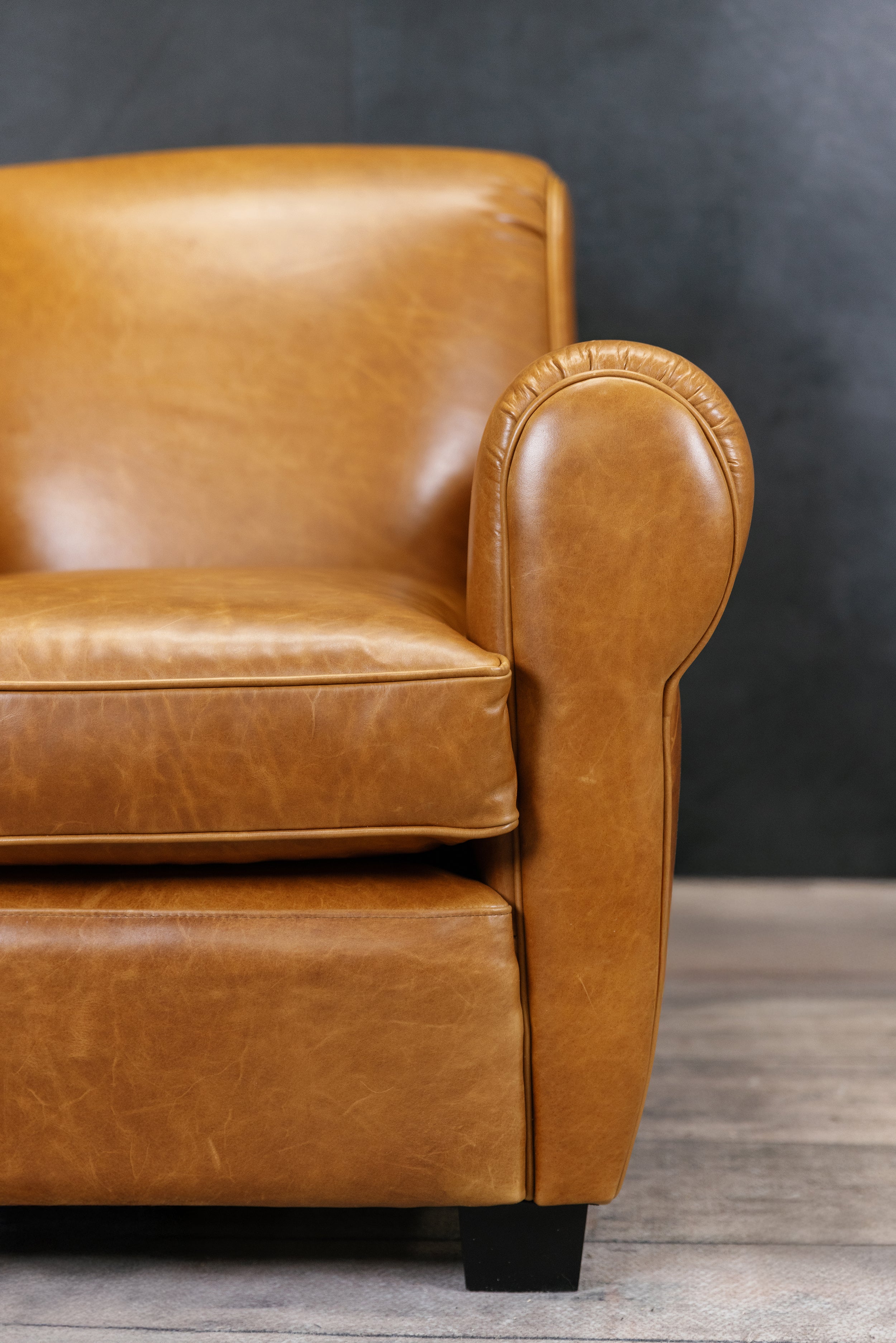 LE FAUTEUIL EN CUIR GATSBY