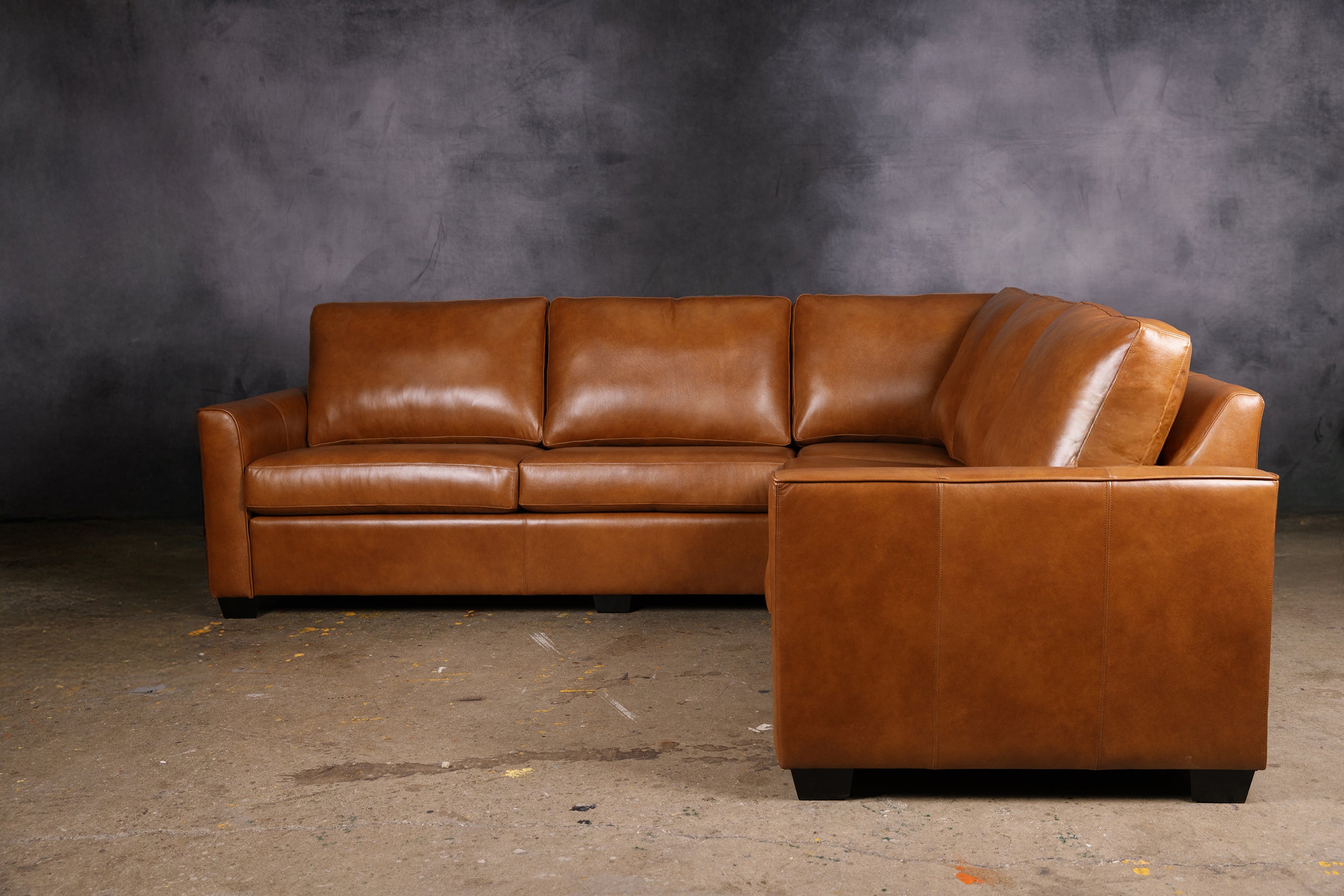 TORINO LIMITED LEATHER SECTIONAL