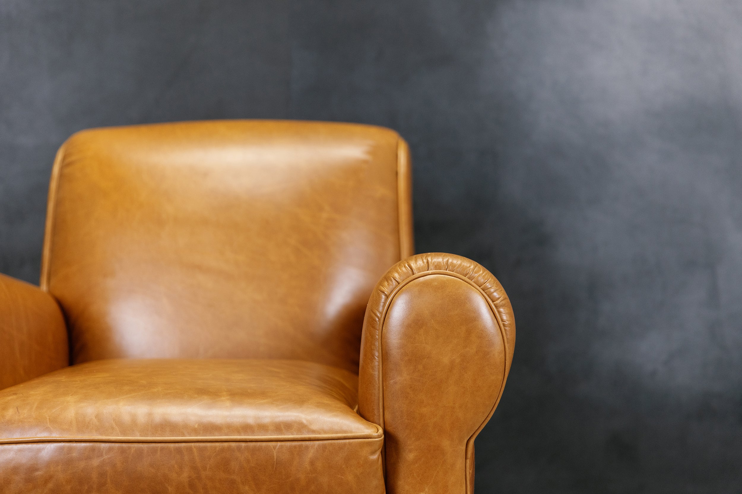 LE FAUTEUIL EN CUIR GATSBY
