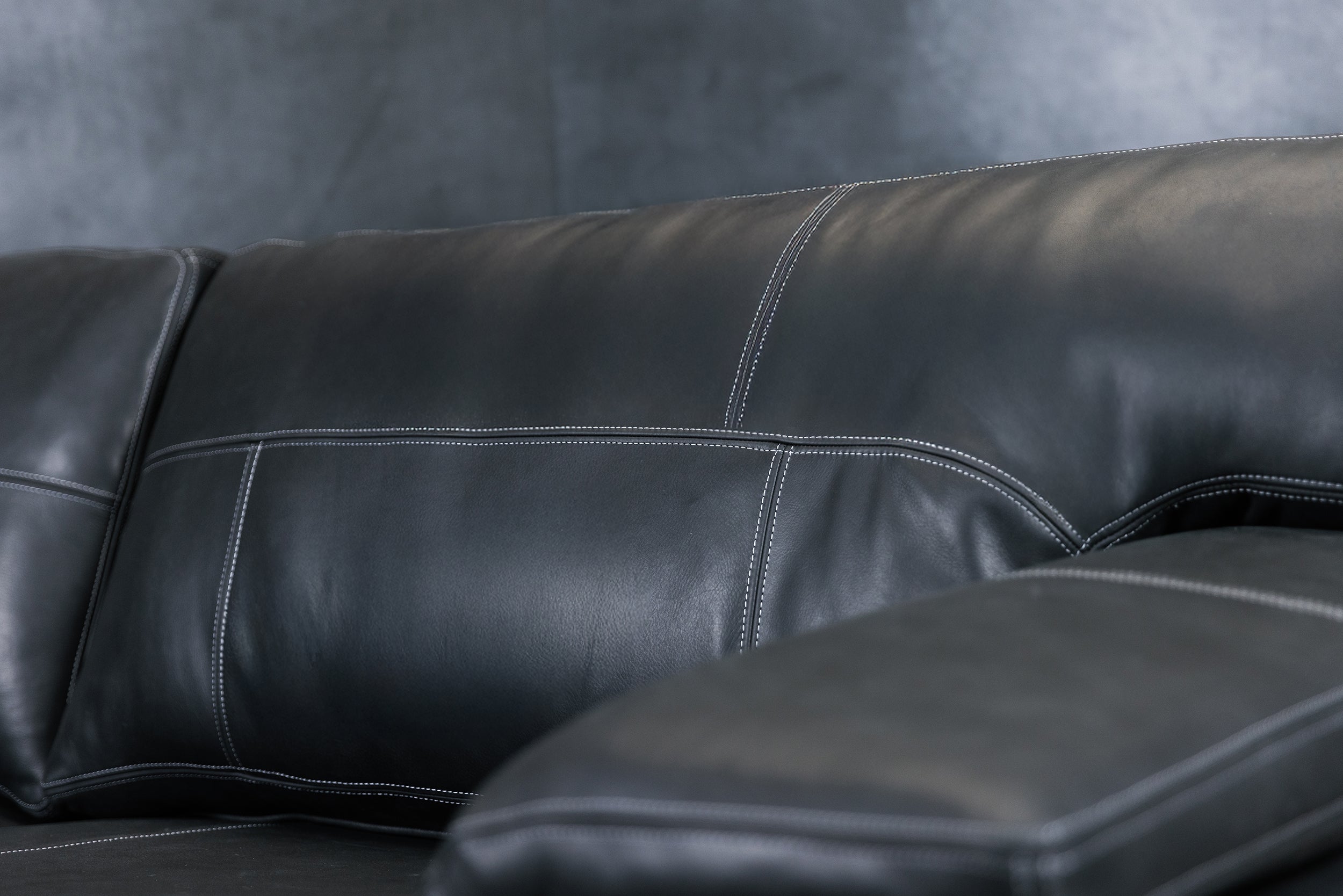 DENMARK LEATHER SOFA