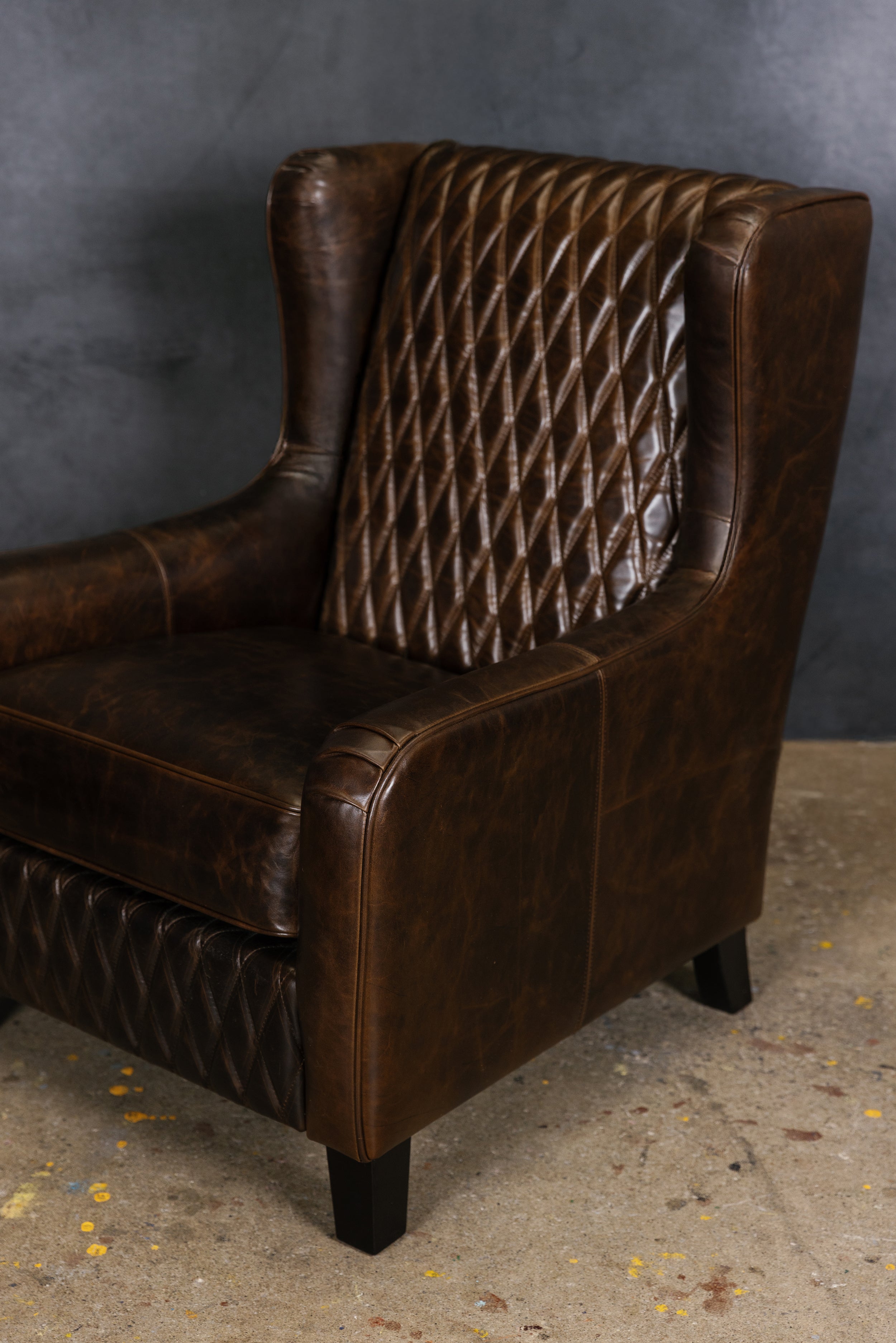 HEMINGWAY LEATHER CHAIR