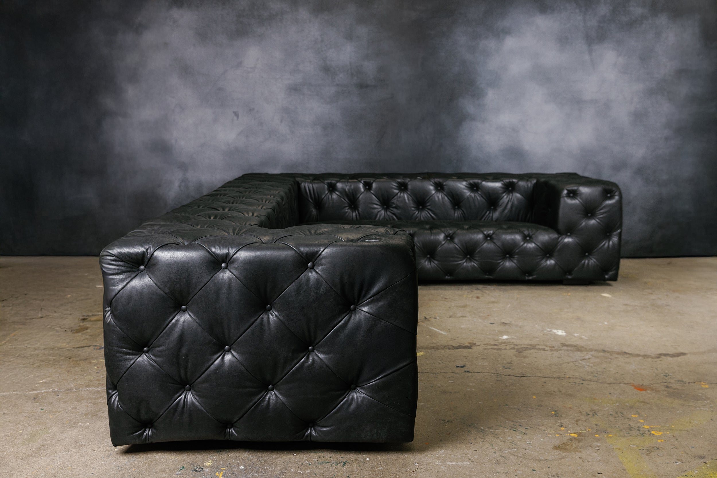 CANAPÉ D'ANGLE EN CUIR ROYAL DECADENCE