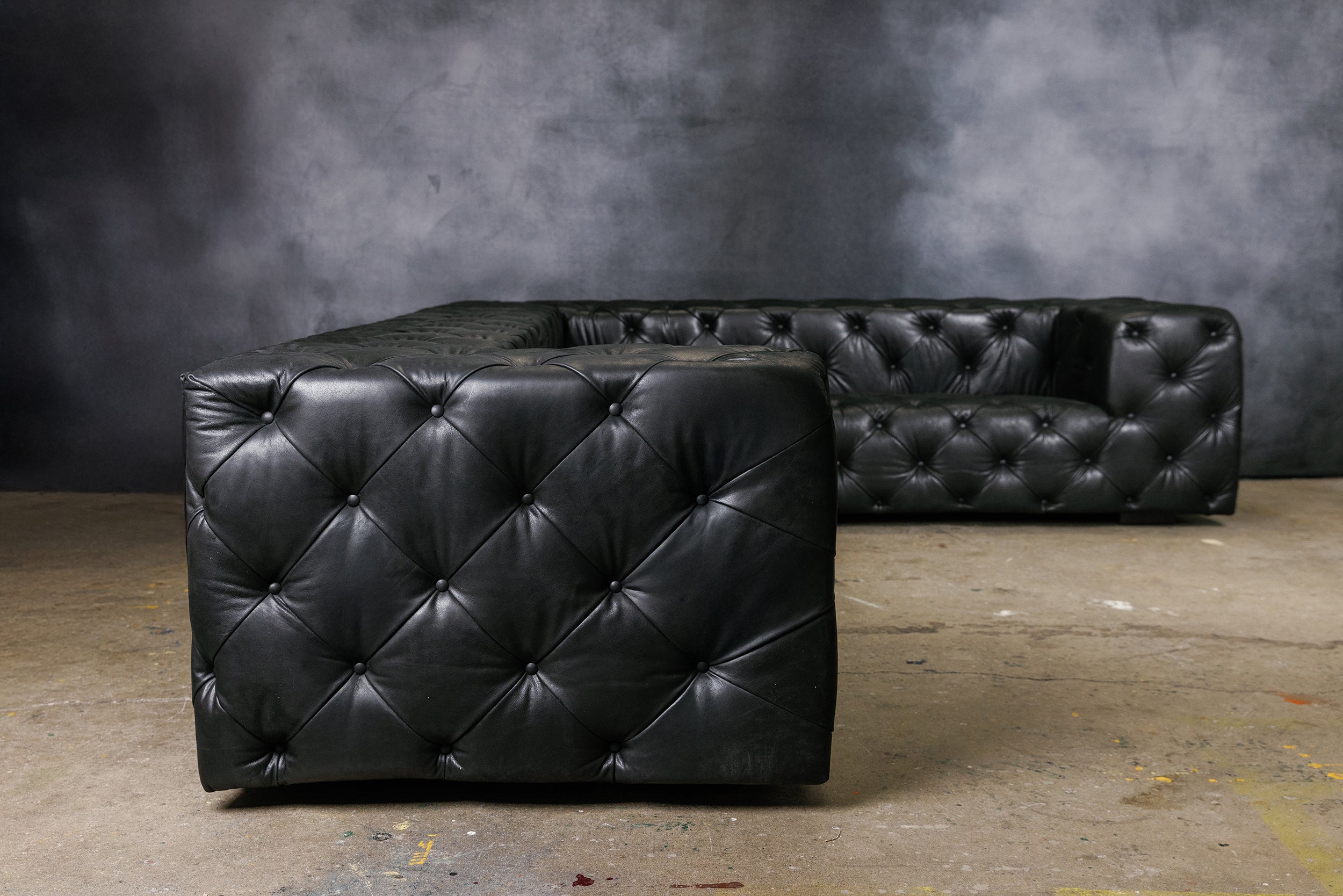 CANAPÉ D'ANGLE EN CUIR ROYAL DECADENCE