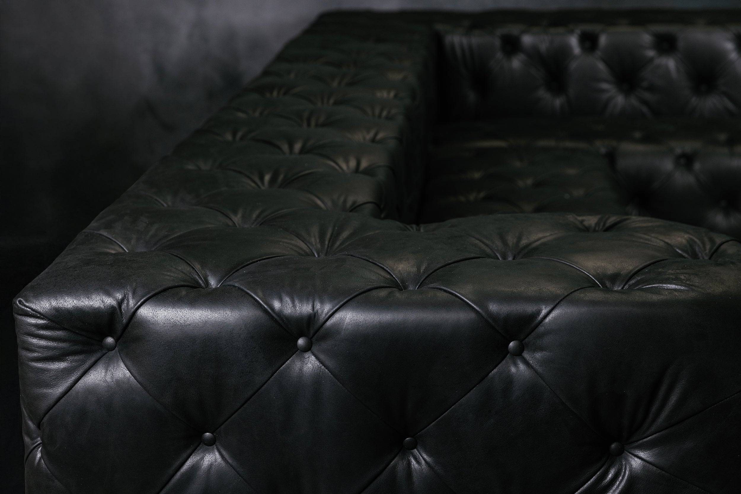 CANAPÉ D'ANGLE EN CUIR ROYAL DECADENCE