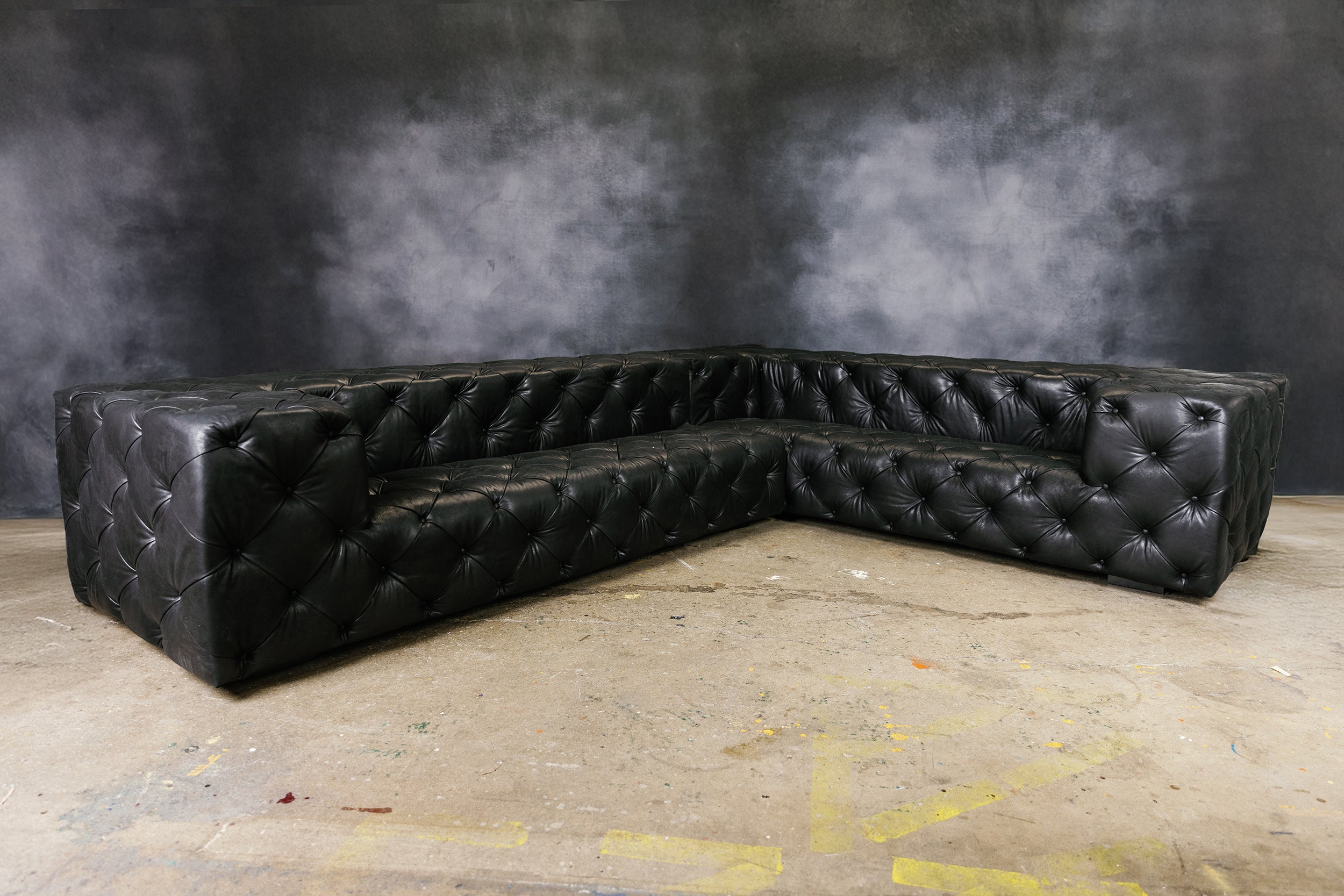 CANAPÉ D'ANGLE EN CUIR ROYAL DECADENCE