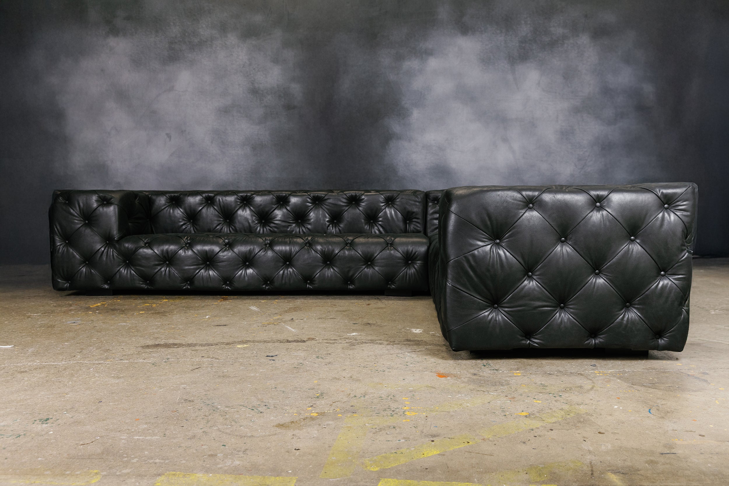 CANAPÉ D'ANGLE EN CUIR ROYAL DECADENCE