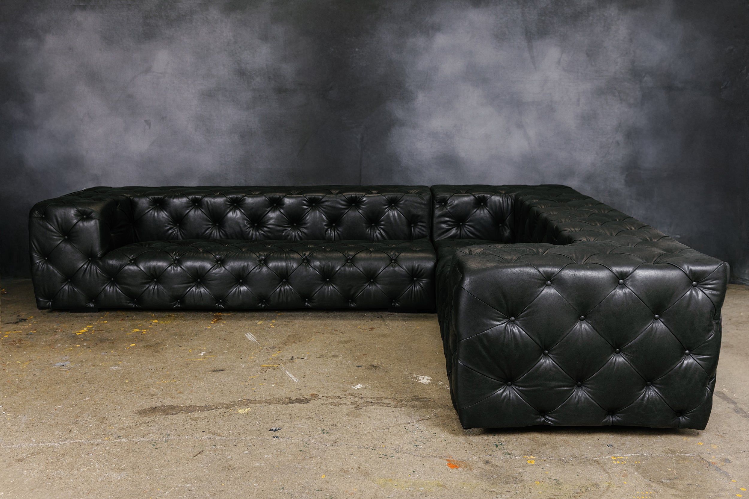 CANAPÉ D'ANGLE EN CUIR ROYAL DECADENCE