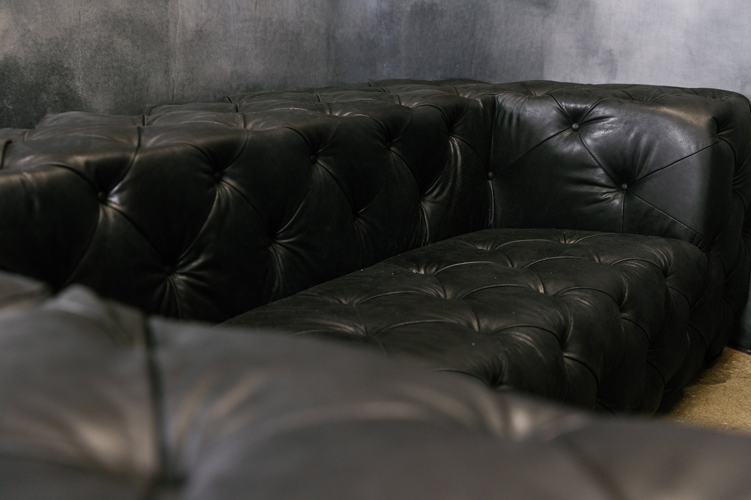 CANAPÉ D'ANGLE EN CUIR ROYAL DECADENCE