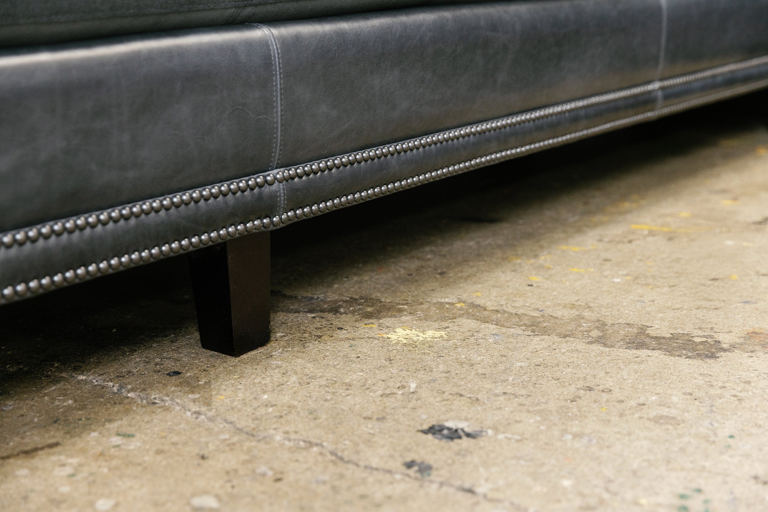 Canapé d'angle en cuir Opulence