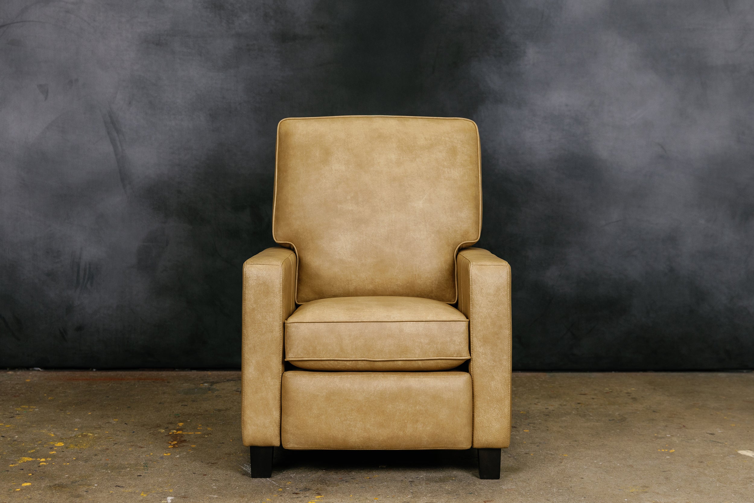 FAUTEUIL INCLINABLE EN CUIR ANTONIO