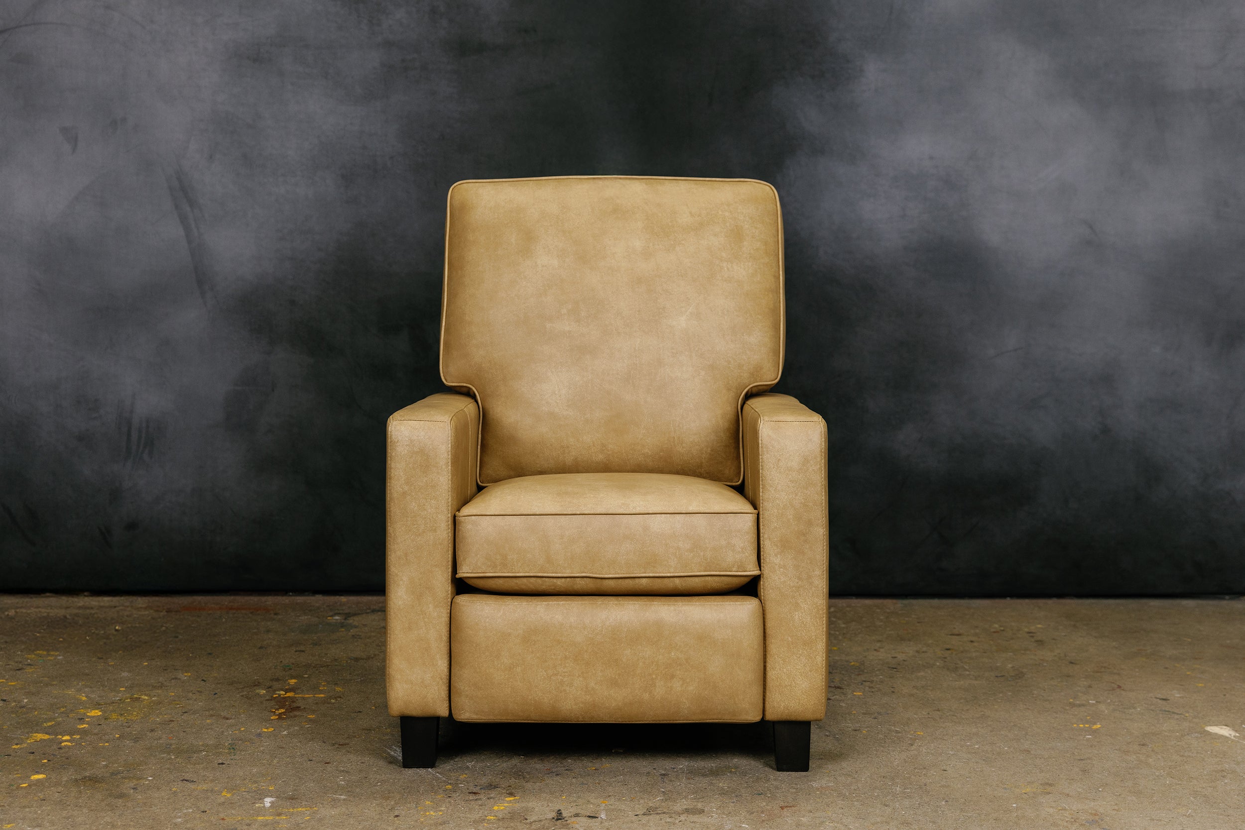 FAUTEUIL INCLINABLE EN CUIR ANTONIO