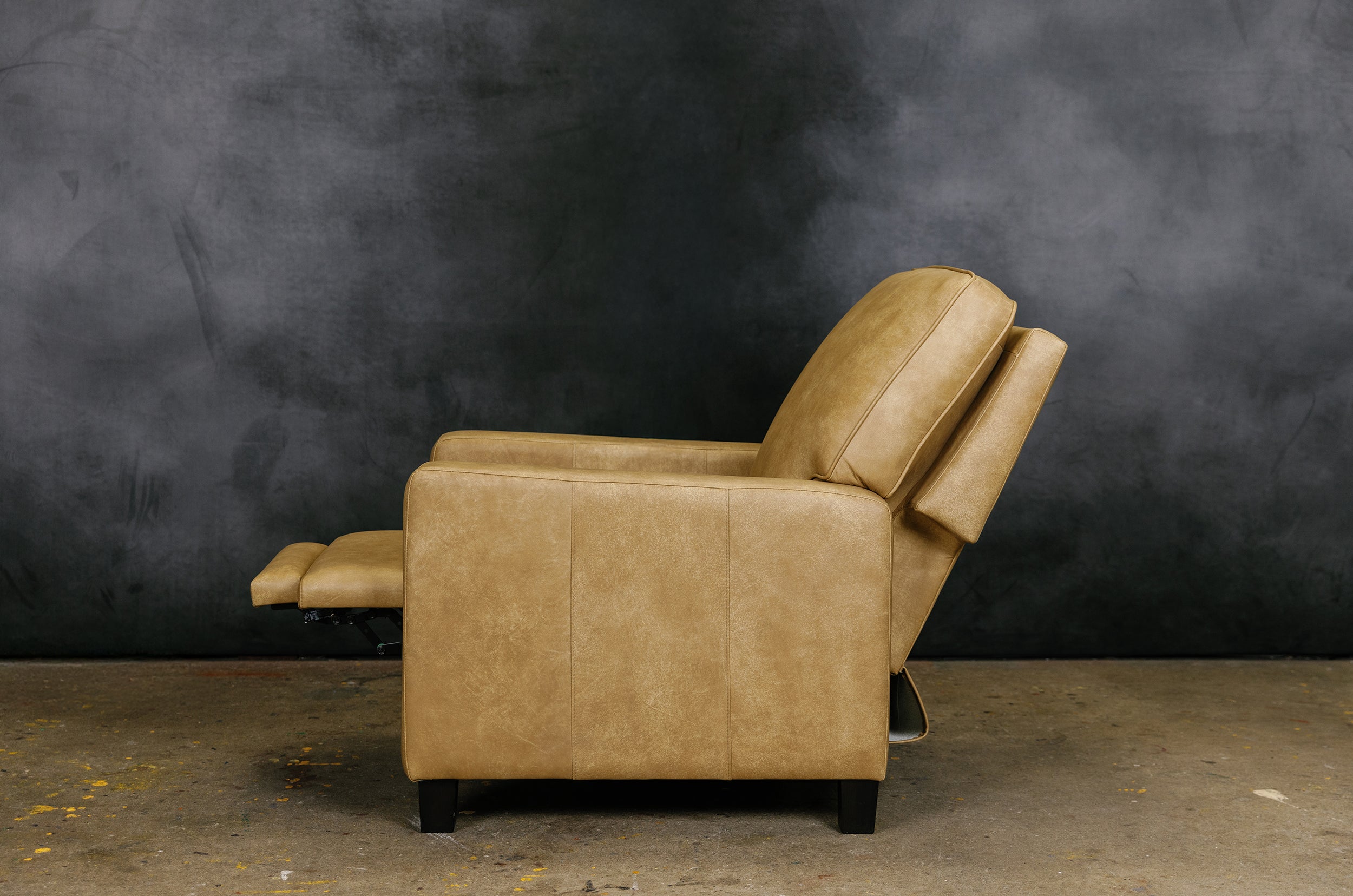 FAUTEUIL INCLINABLE EN CUIR ANTONIO