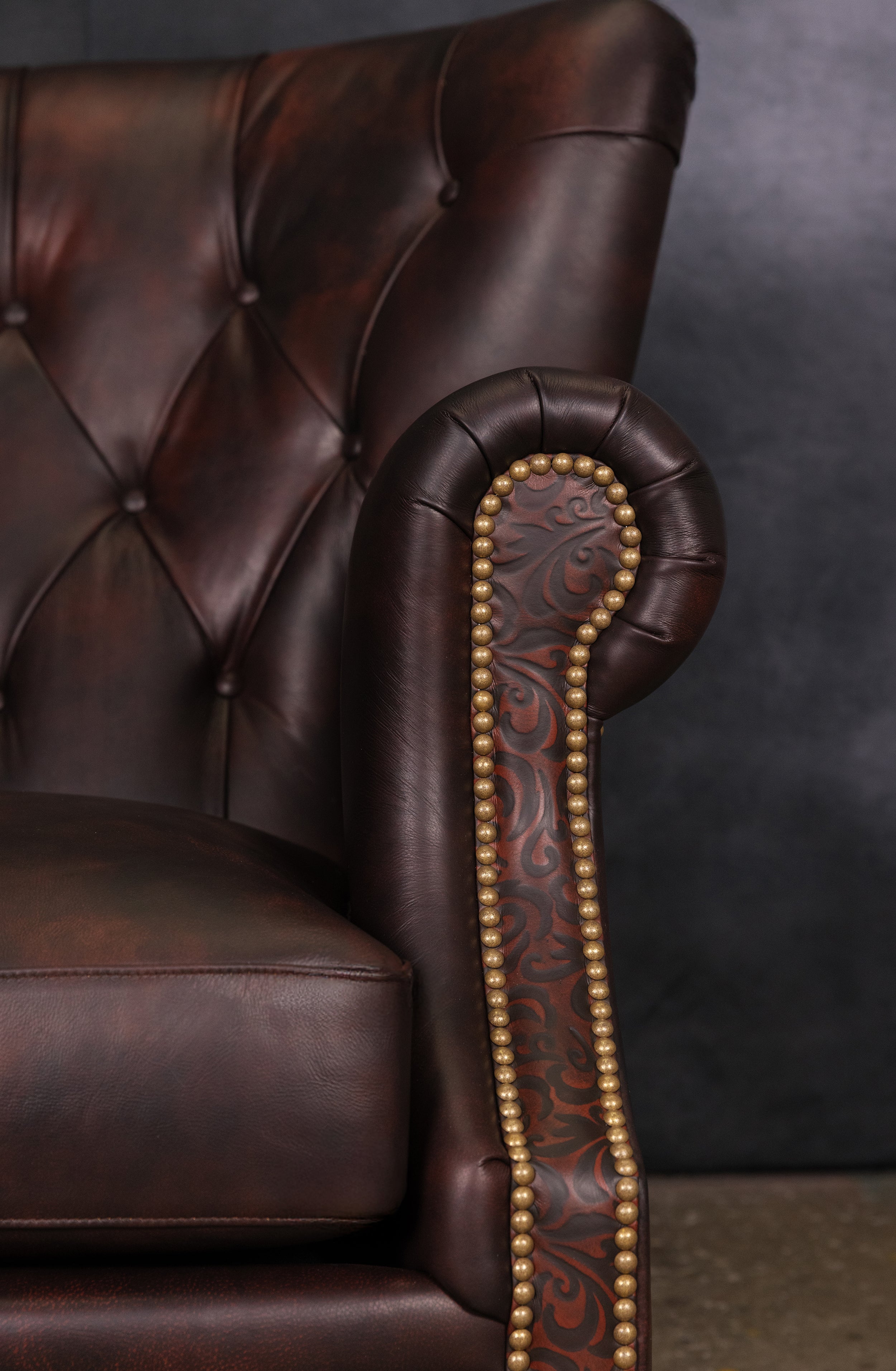 FAUTEUIL EN CUIR AFICIONADO NOBILITÉ