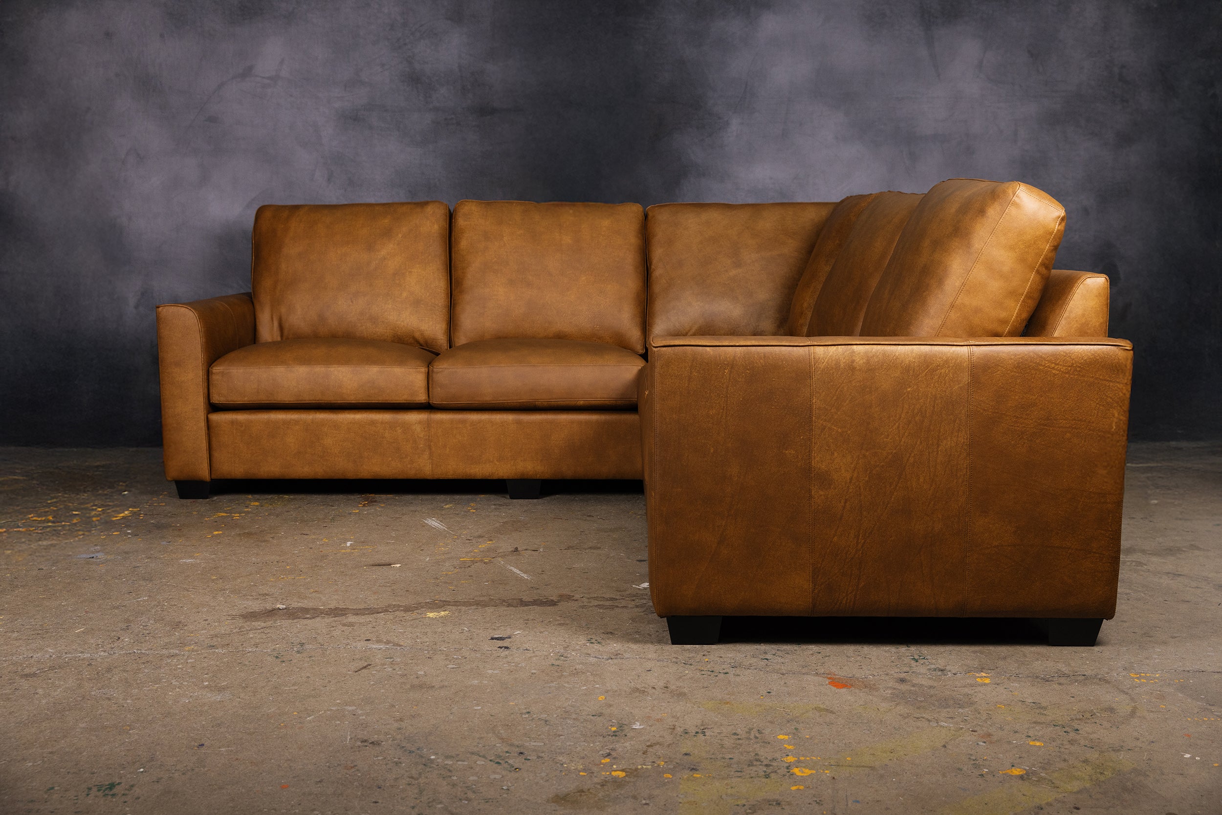 TORINO LEATHER SECTIONAL