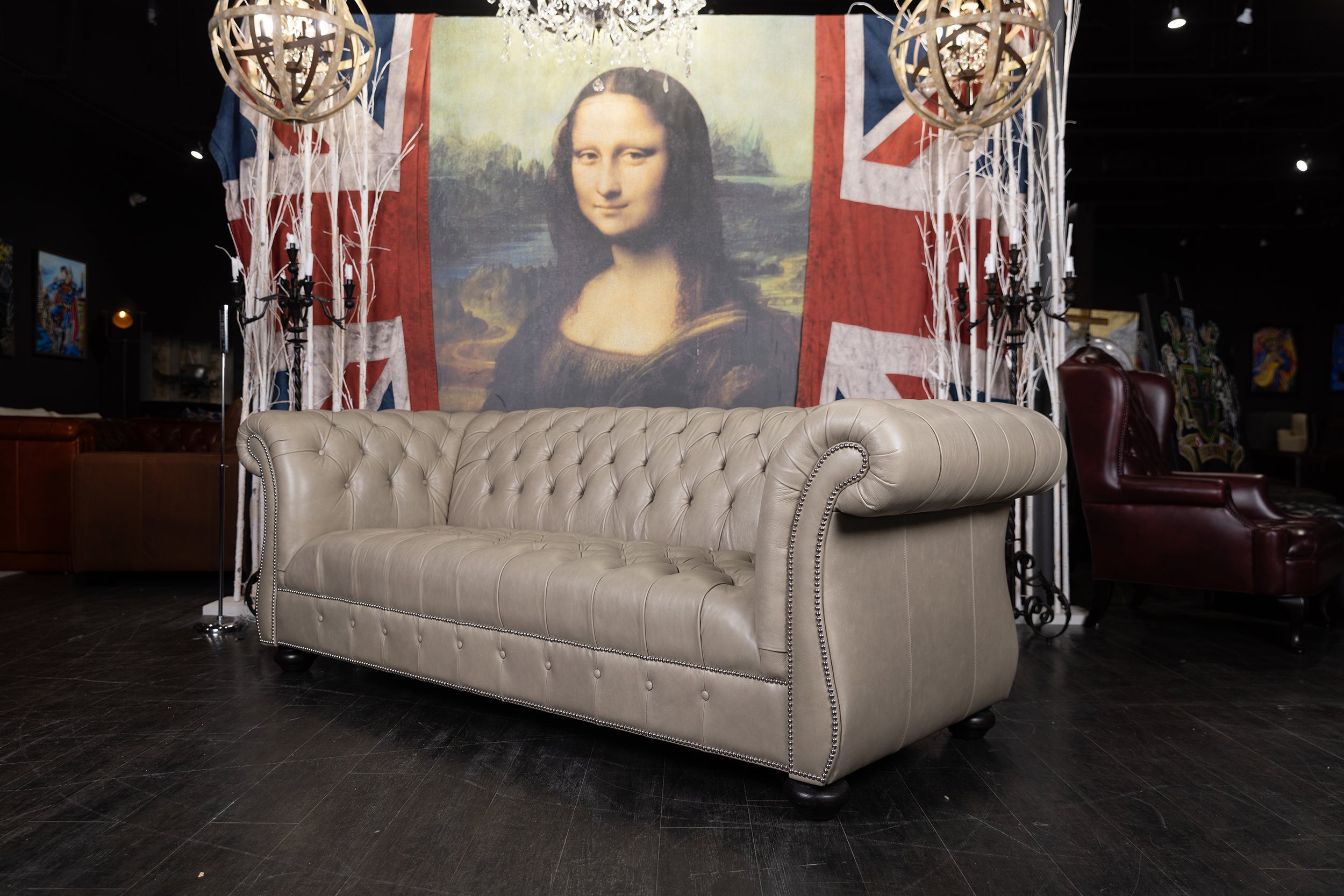 CASA BERGAMO SOFA FLOOR MODEL 90 INCH (sold)