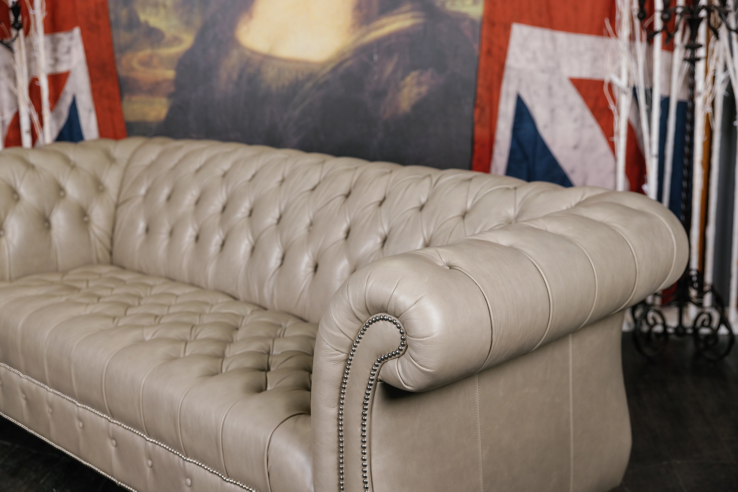 CASA BERGAMO SOFA FLOOR MODEL 90 INCH (sold)