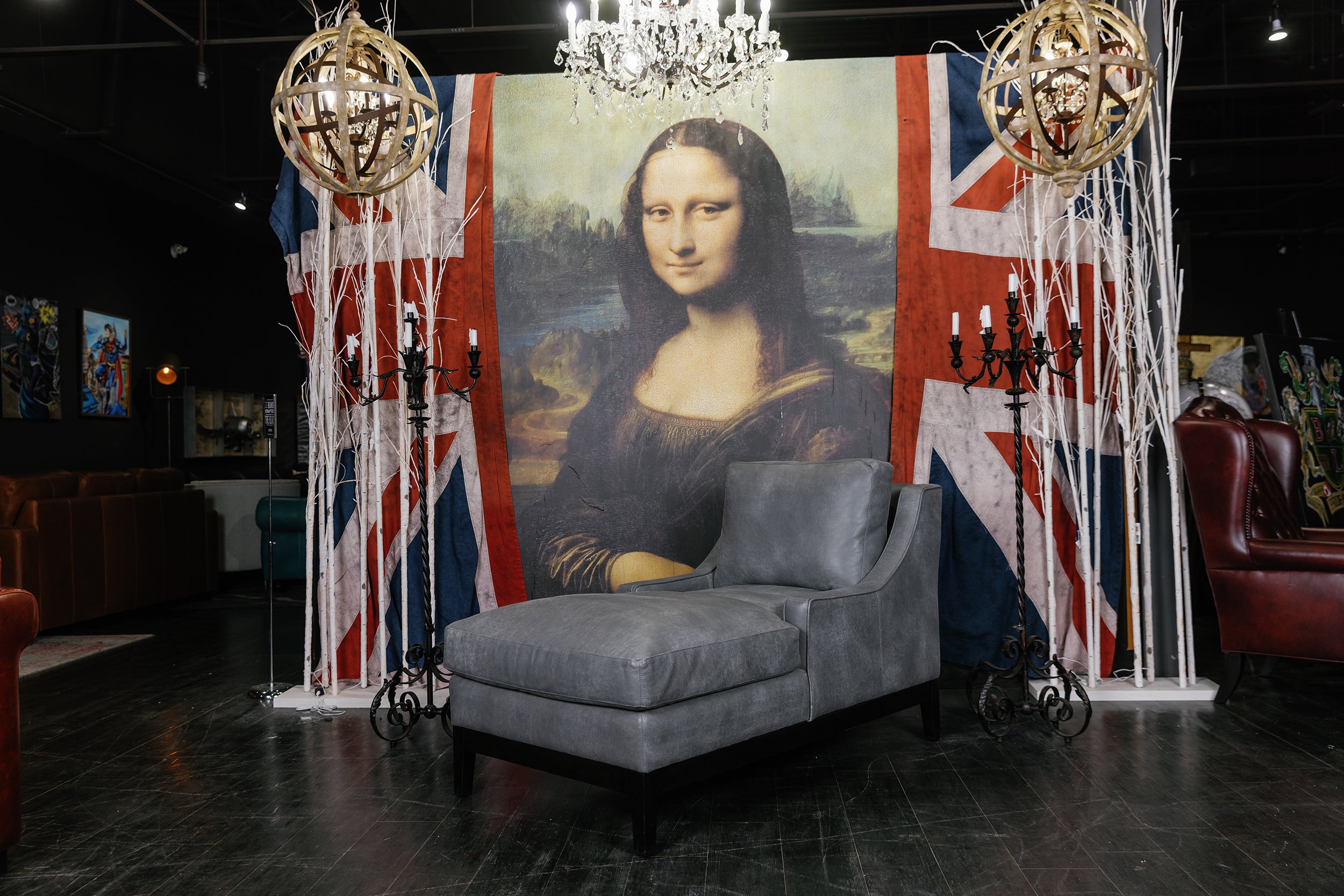 PARLOUR CHAISE LOUNGE FLOOR MODEL (SOLD )