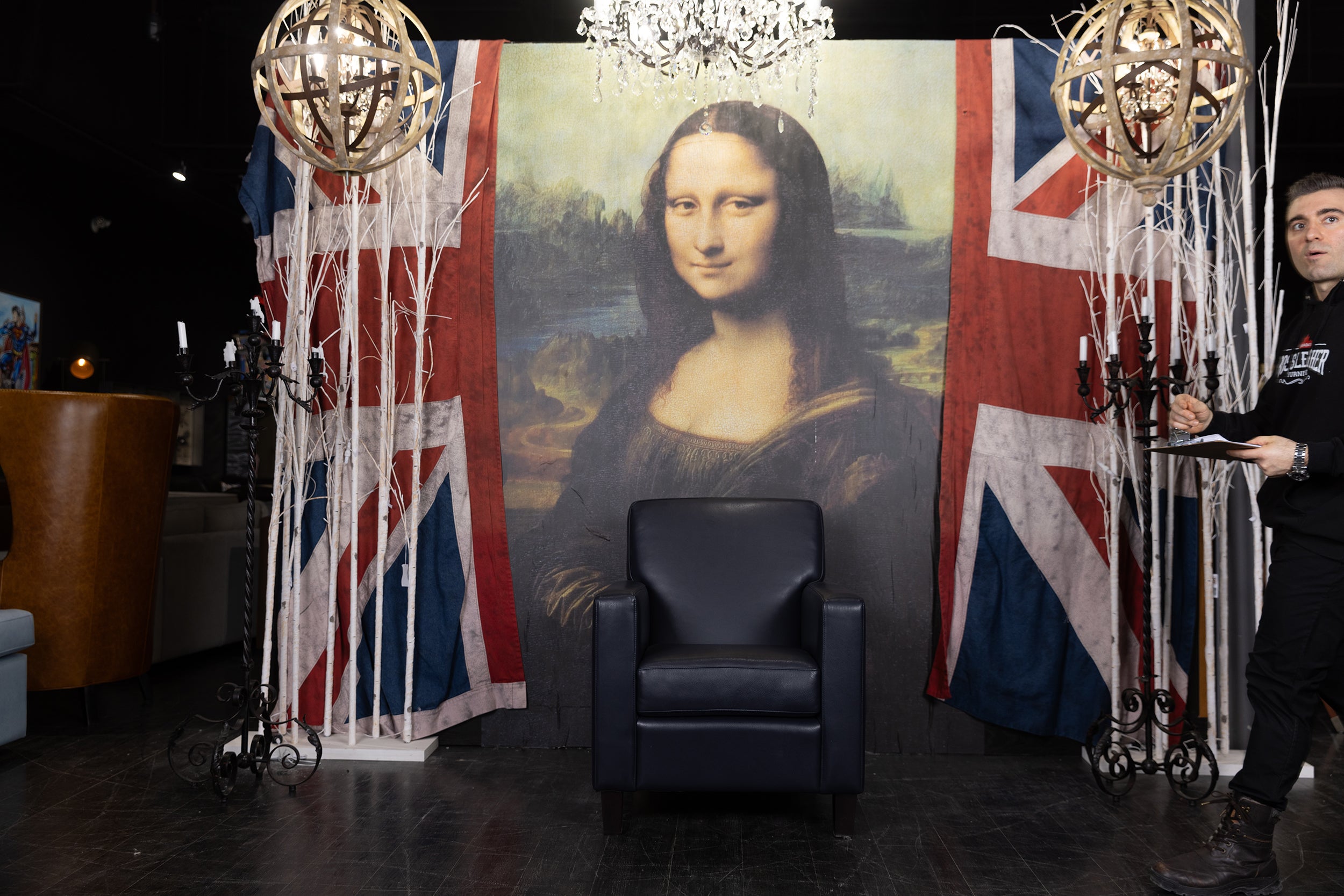 CLASSIC CHAIR IN BLUE (SOLD)