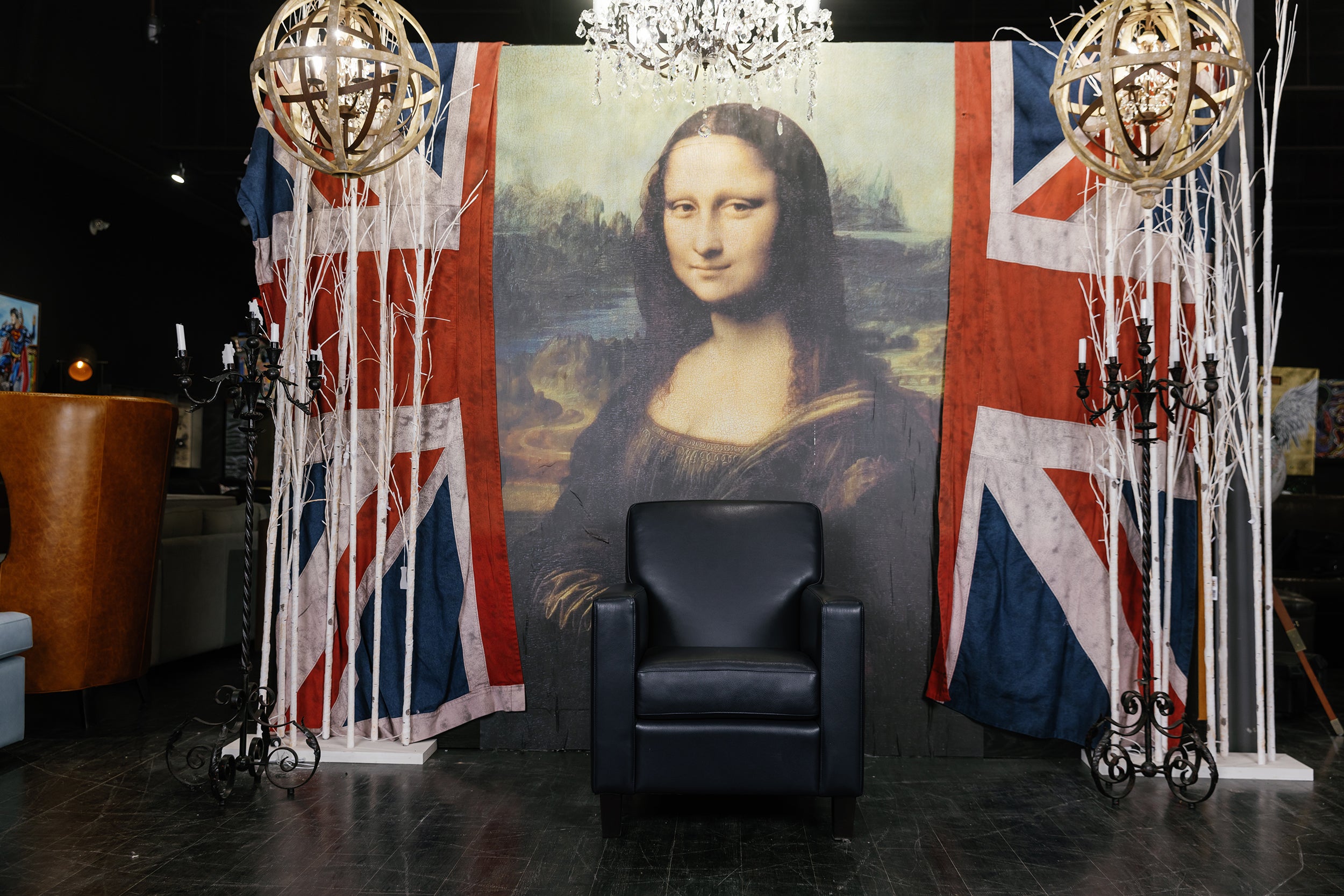 CLASSIC CHAIR IN BLUE (SOLD)