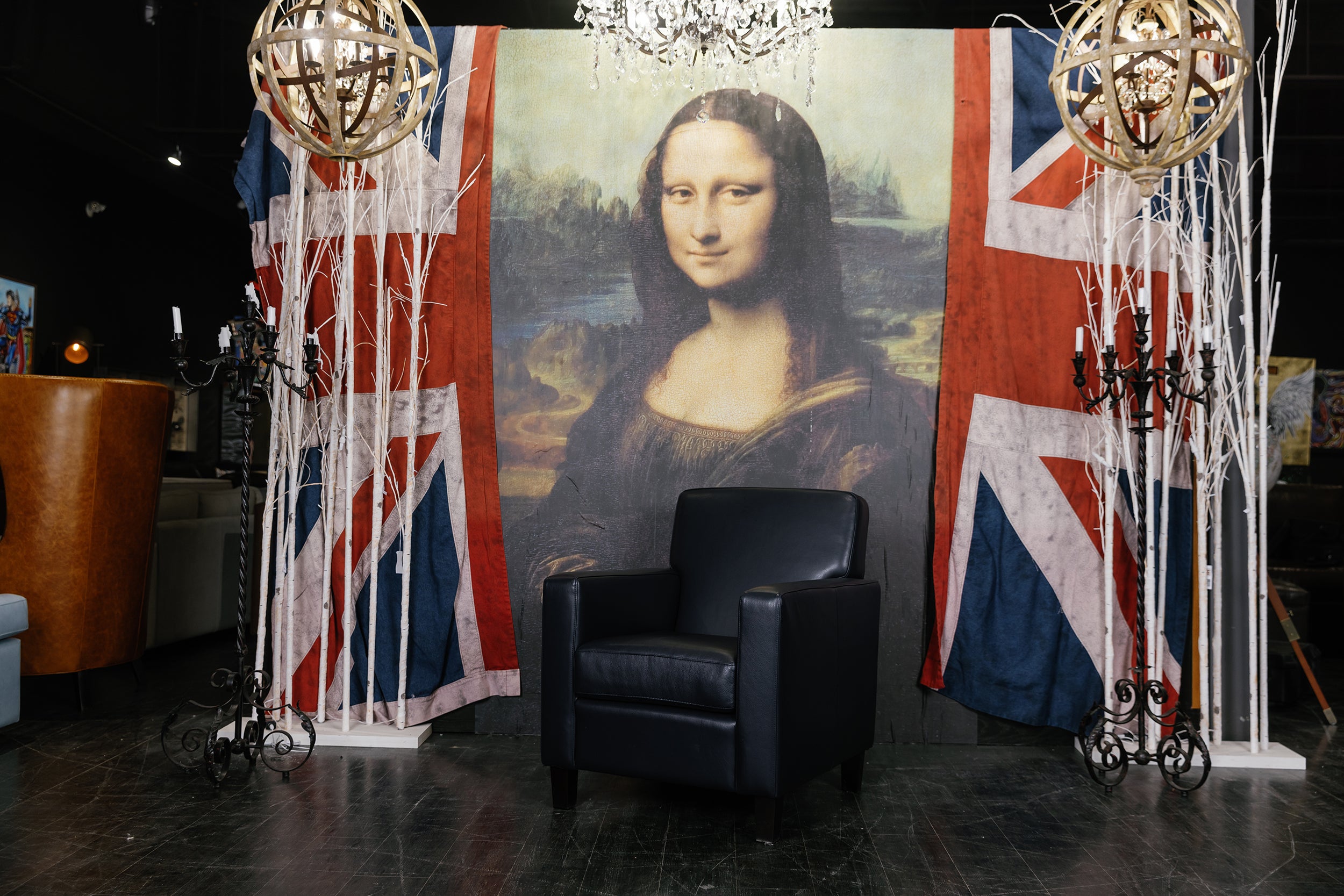 CLASSIC CHAIR IN BLUE (SOLD)